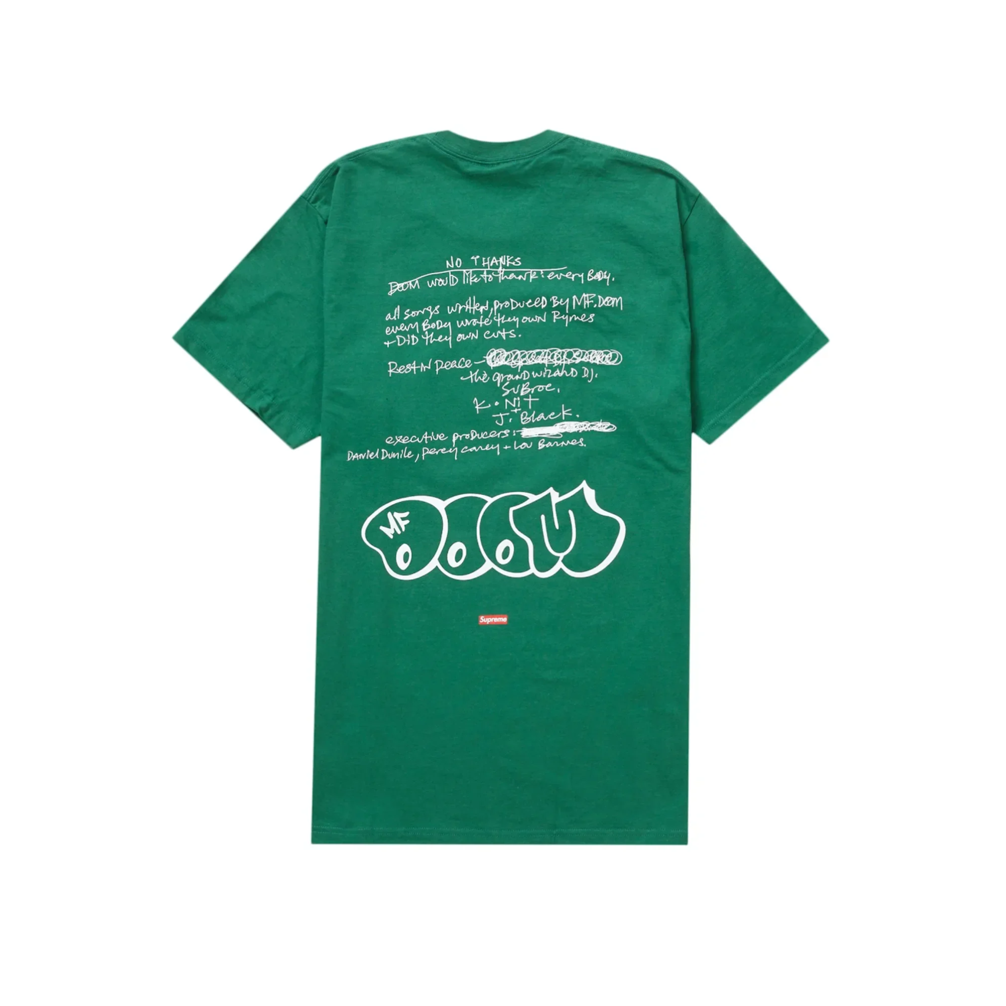 Supreme mf doom t-shirt