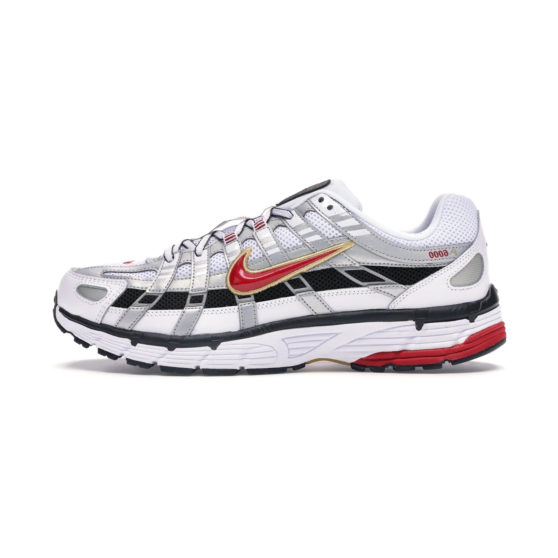 Nike P-6000 White Gold Red (Women's)