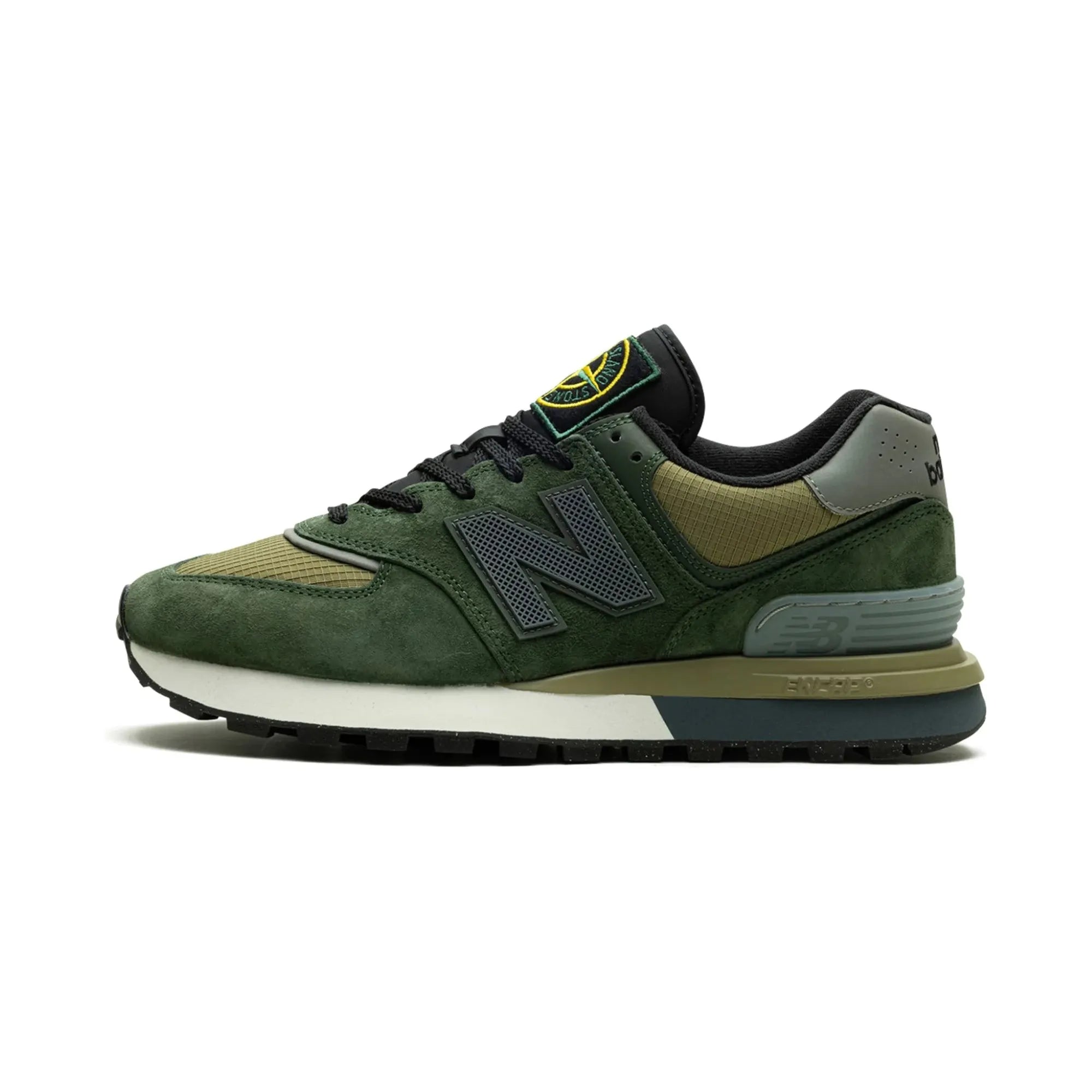 New Balance 574 Legacy Stone Island Dark Green