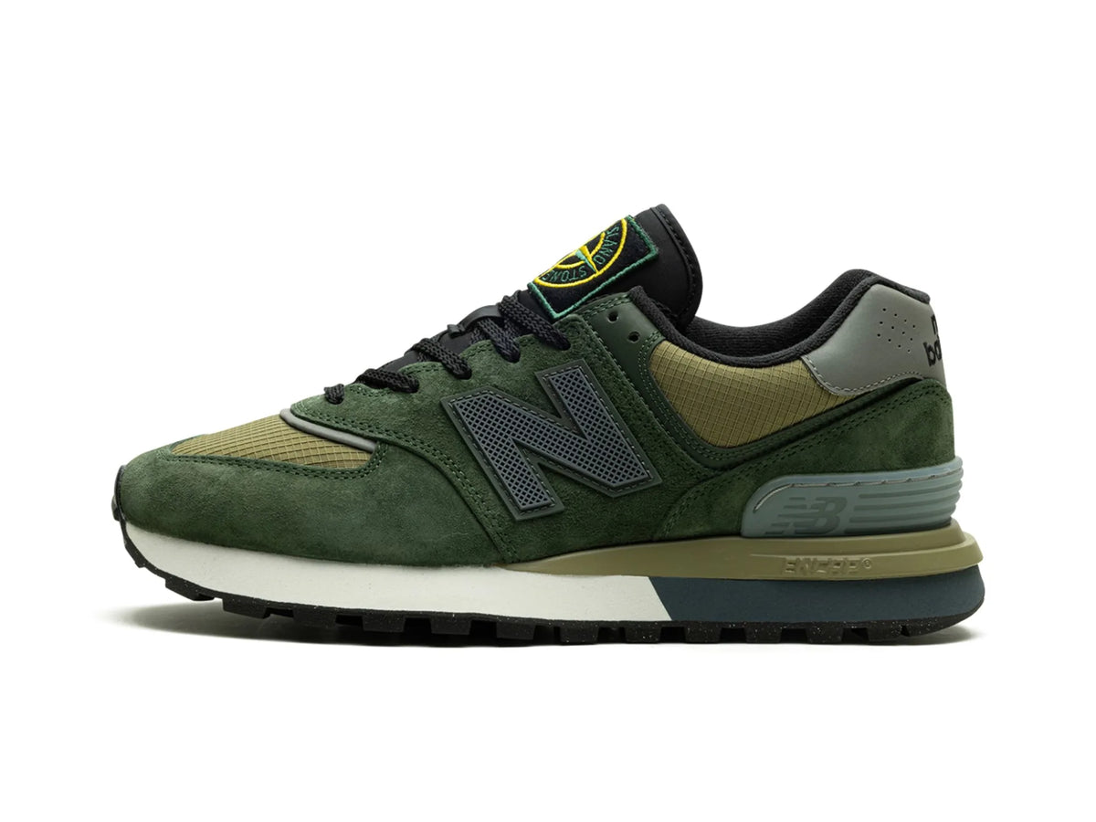 New Balance 574 Legacy Stone Island Dark Green