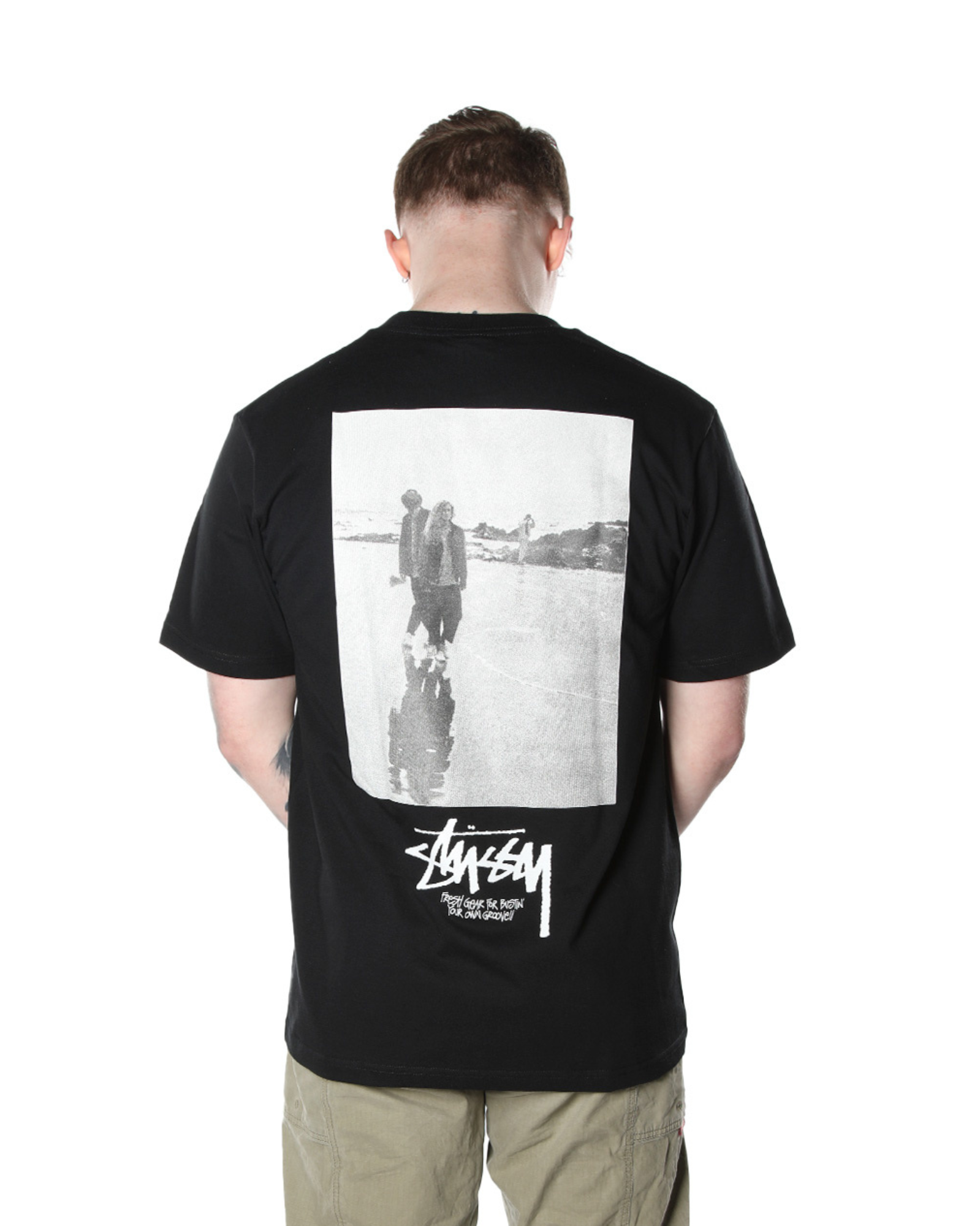 Stüssy Low Tide Tee "Black"