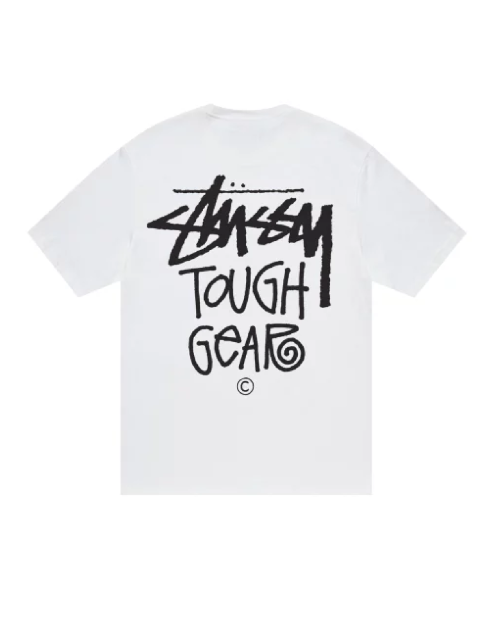 Stüssy t-shirt white ryg