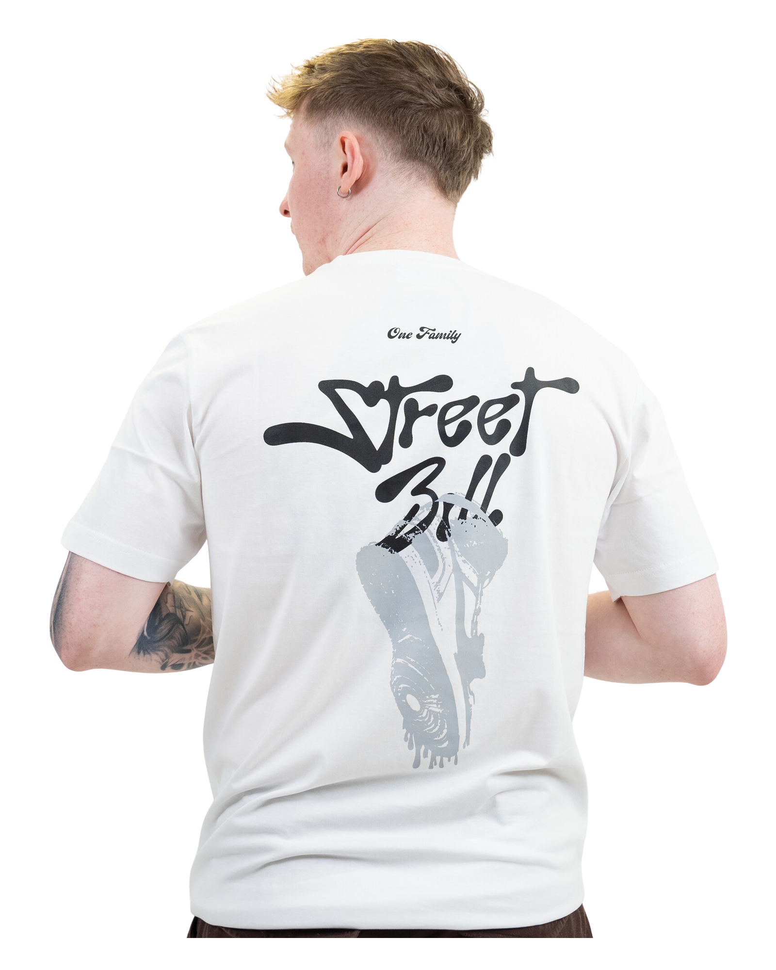SB Drip Tee "White"