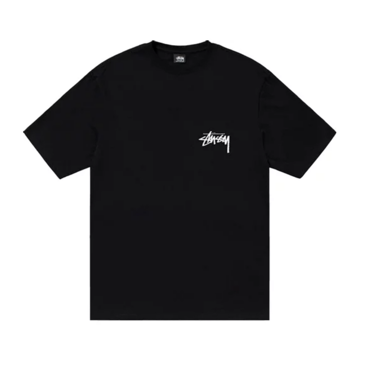 Stüssy Burning Stock T-shirt "Black"