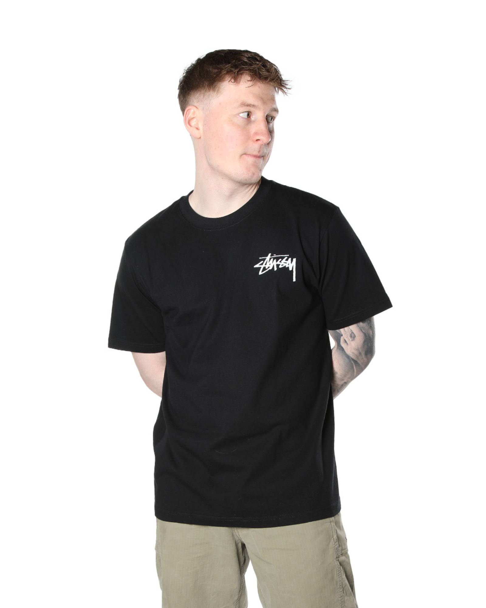 Stüssy Low Tide Tee "Black"