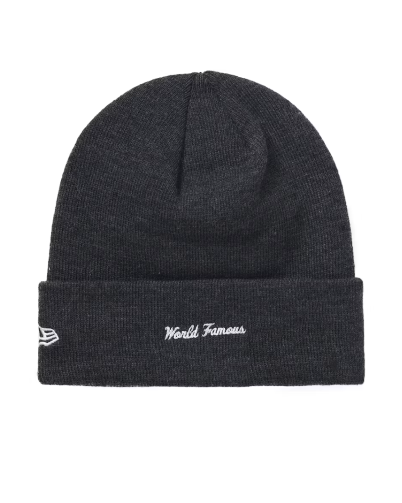 Supreme box logo beanie charcoal
