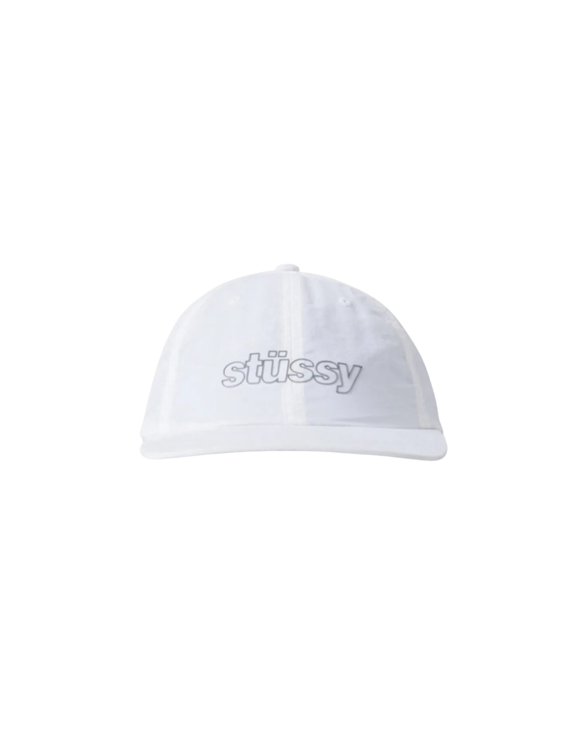 Stüssy Nylon Reflective Cap White