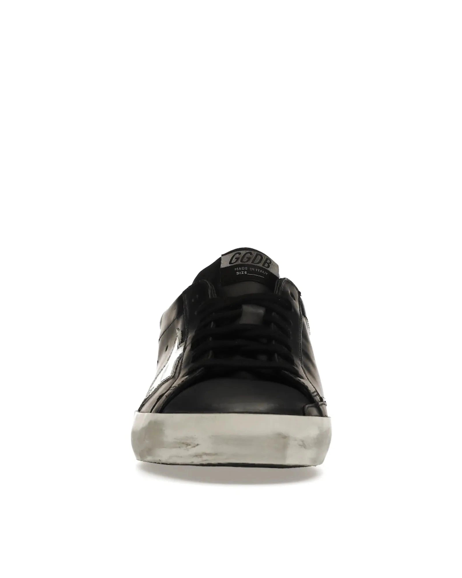 Golden Goose Super-Star Black White Leather