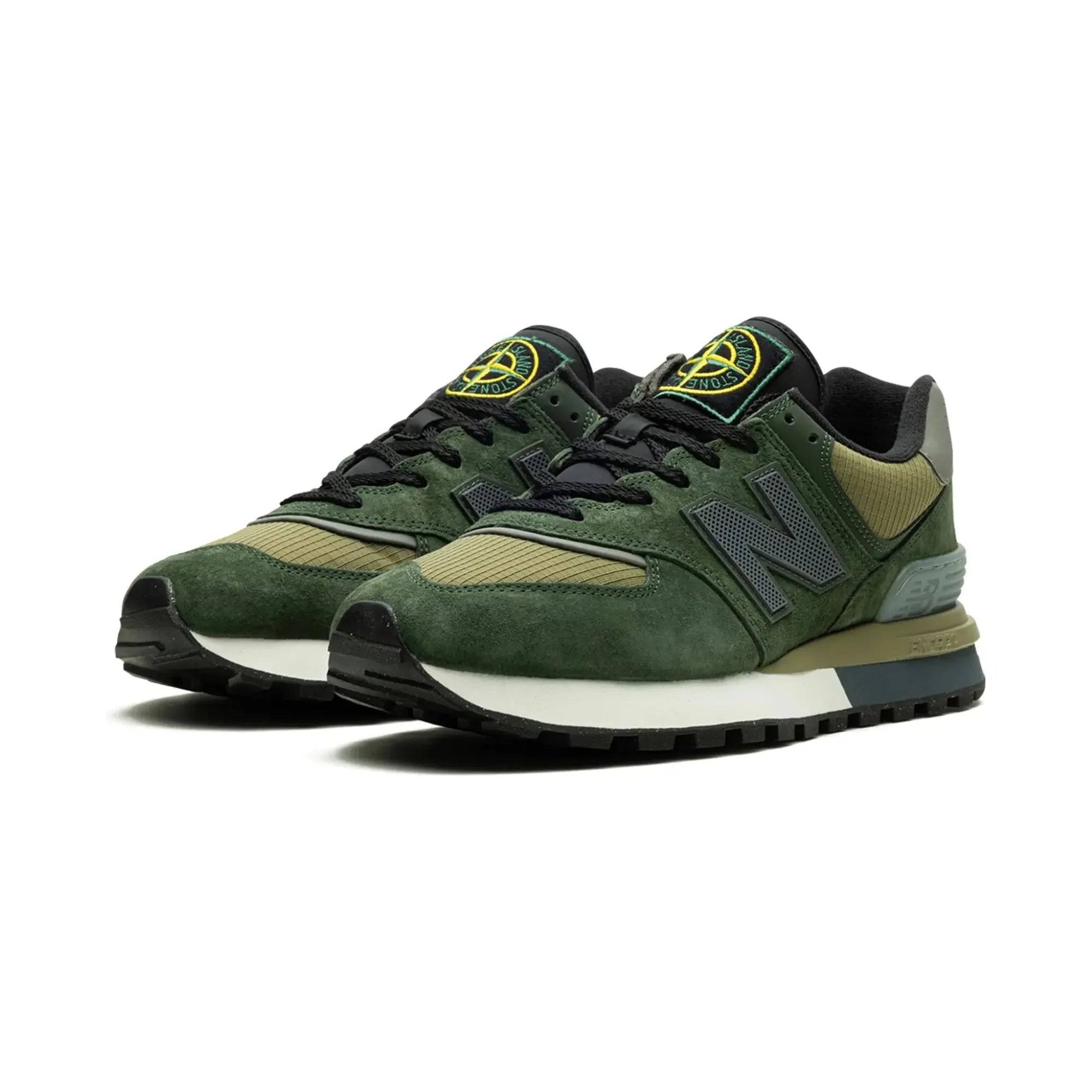 New Balance 574 Legacy Stone Island Dark Green