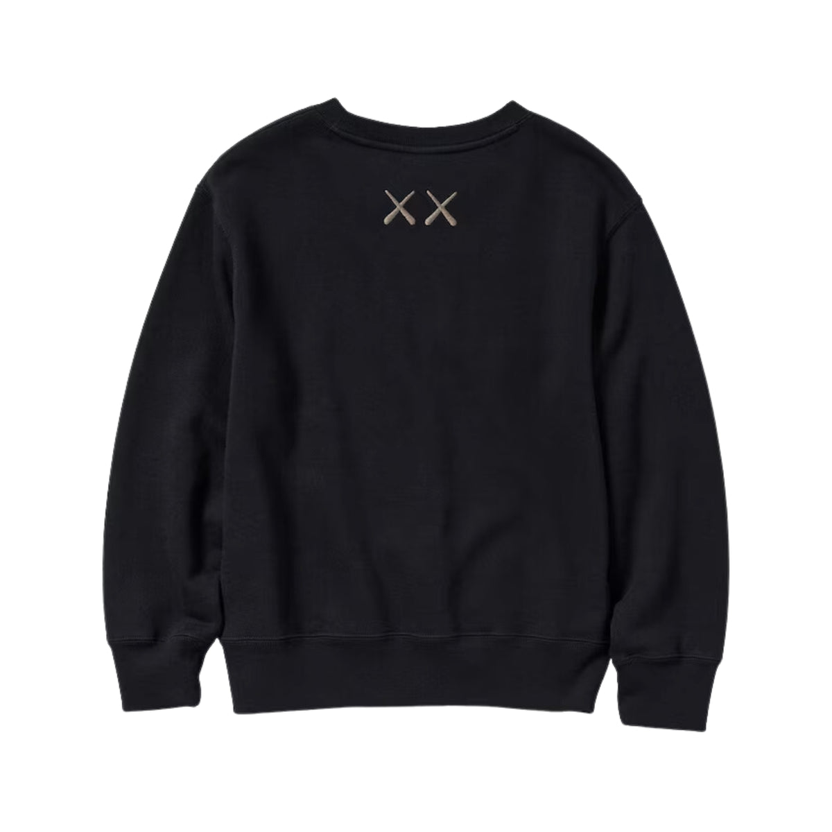 KAWS x Uniqlo Longsleeve Sweatshirt "Black" - Sweatshirt - street-bill.dk
