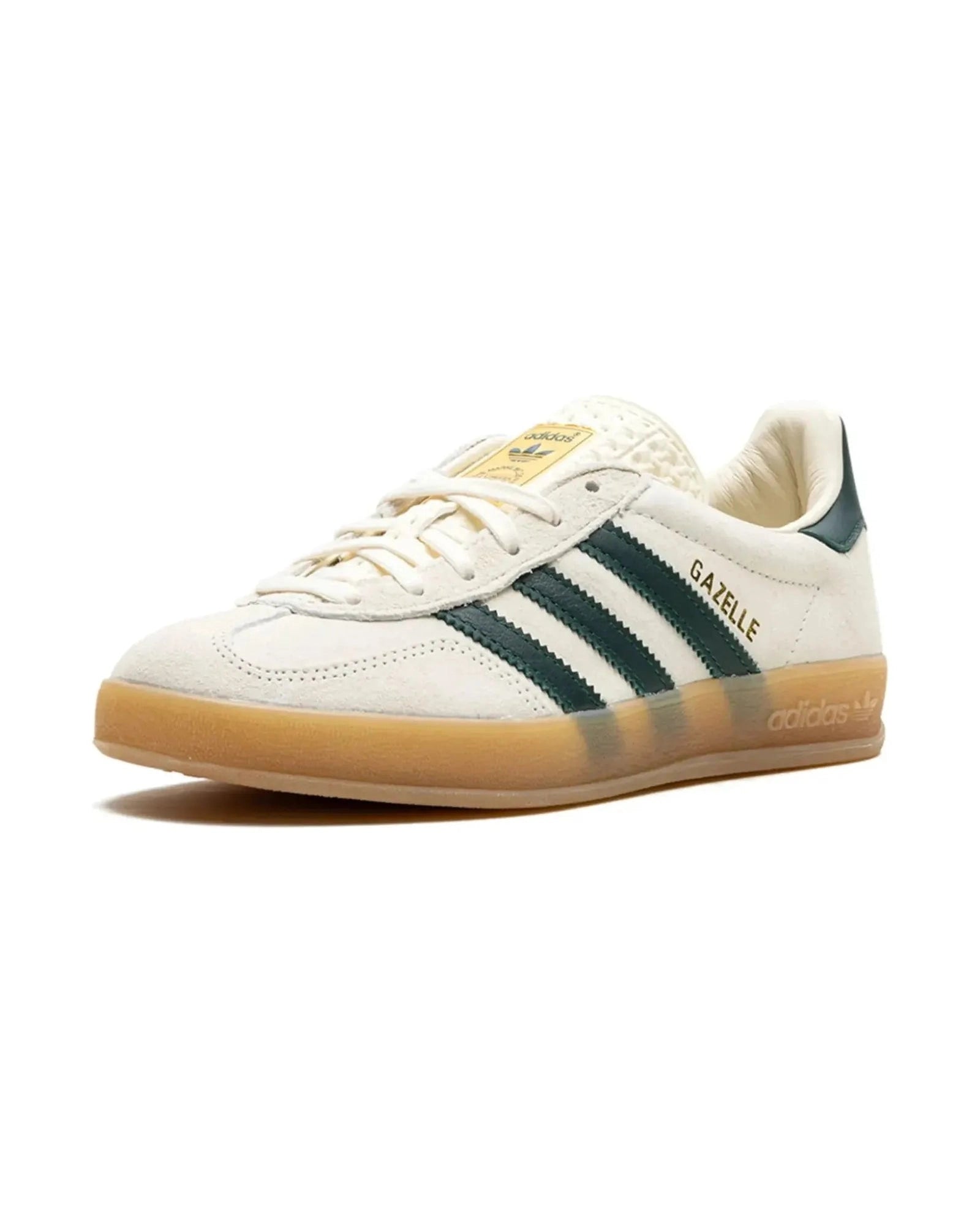 adidas Gazelle Indoor Cream White Collegiate Green Gum