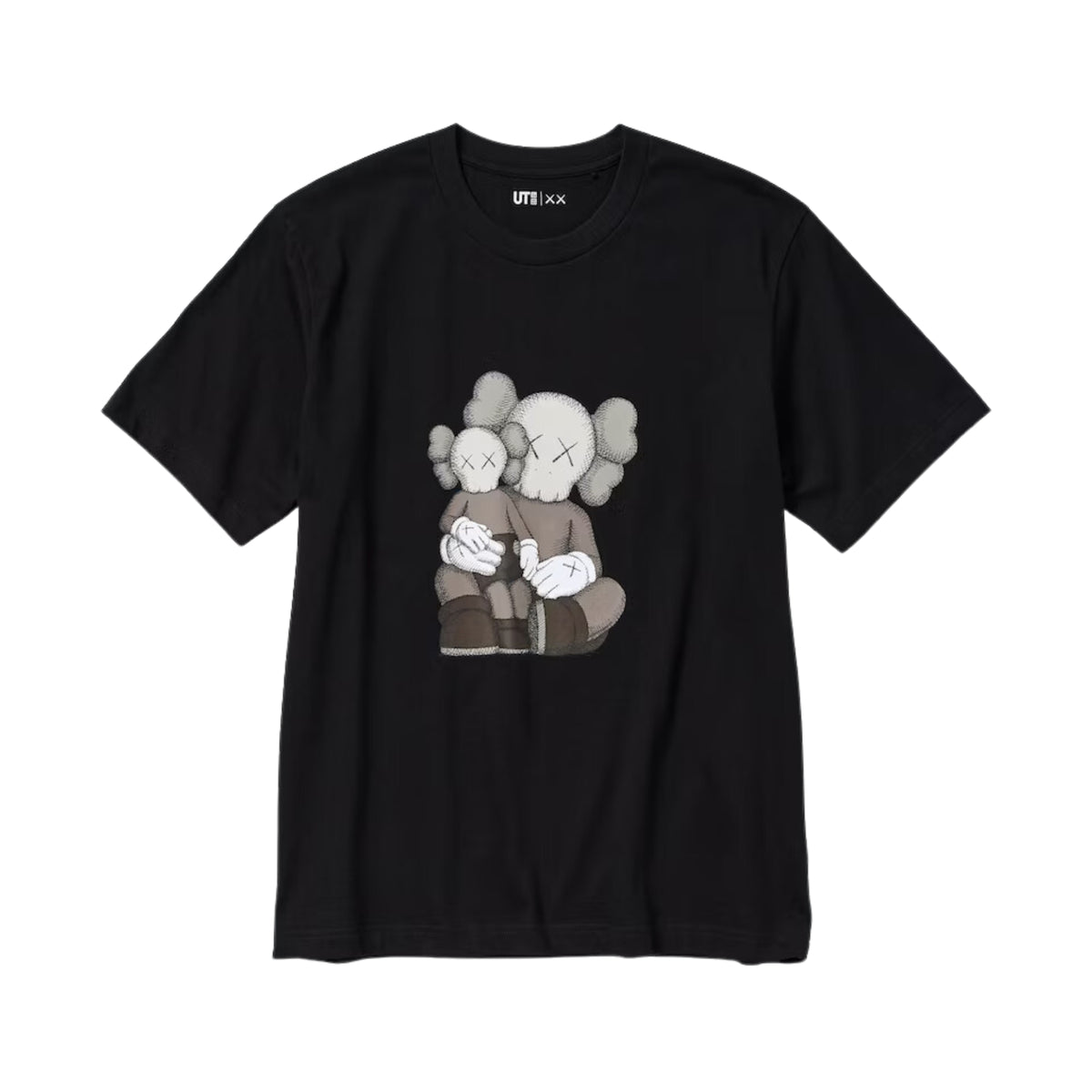 KAWS x Uniqlo UT Short Sleeve Graphic T-shirt "Black" - T-Shirt - street-bill.dk