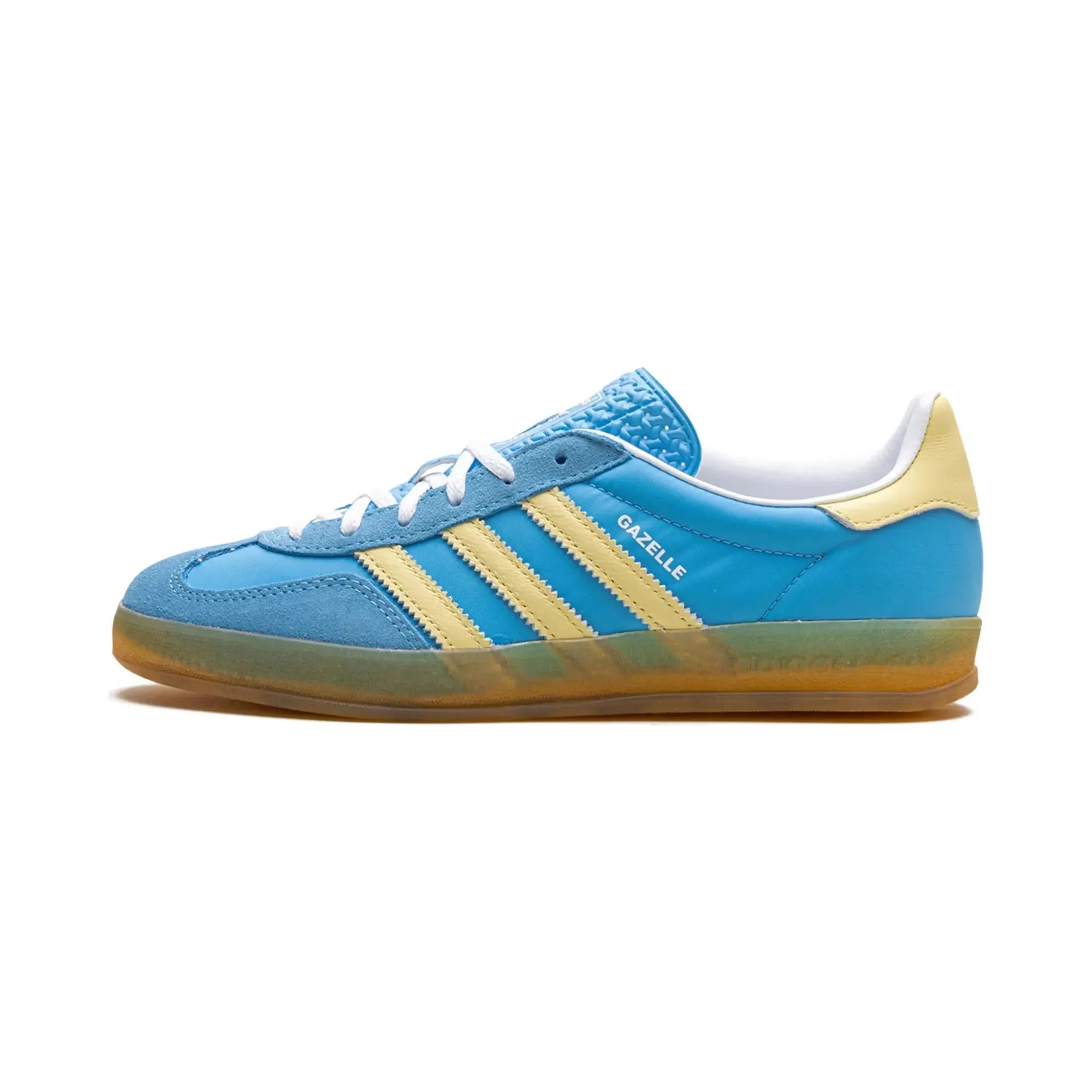 adidas Gazelle Indoor Semi Blue Burst Almost Yellow (Women's)