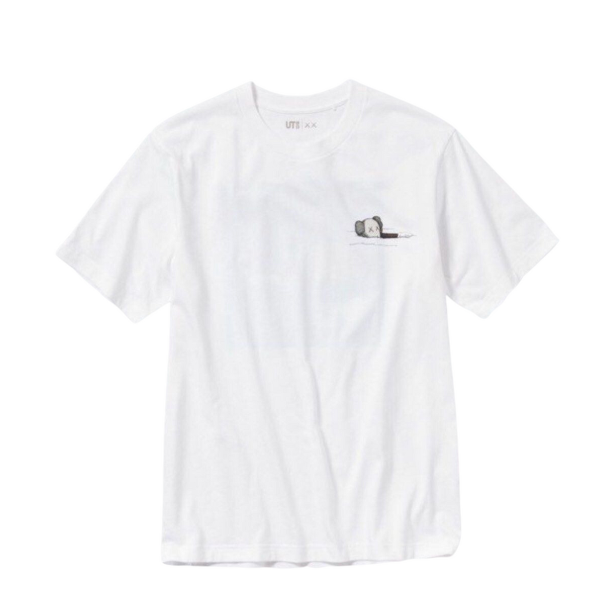 KAWS x Uniqlo UT Short Sleeve Artbook Cover T-shirt “White” - street-bill.dk