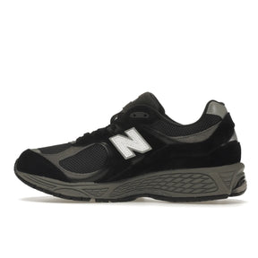 New Balance 2002R Black Dark Grey White