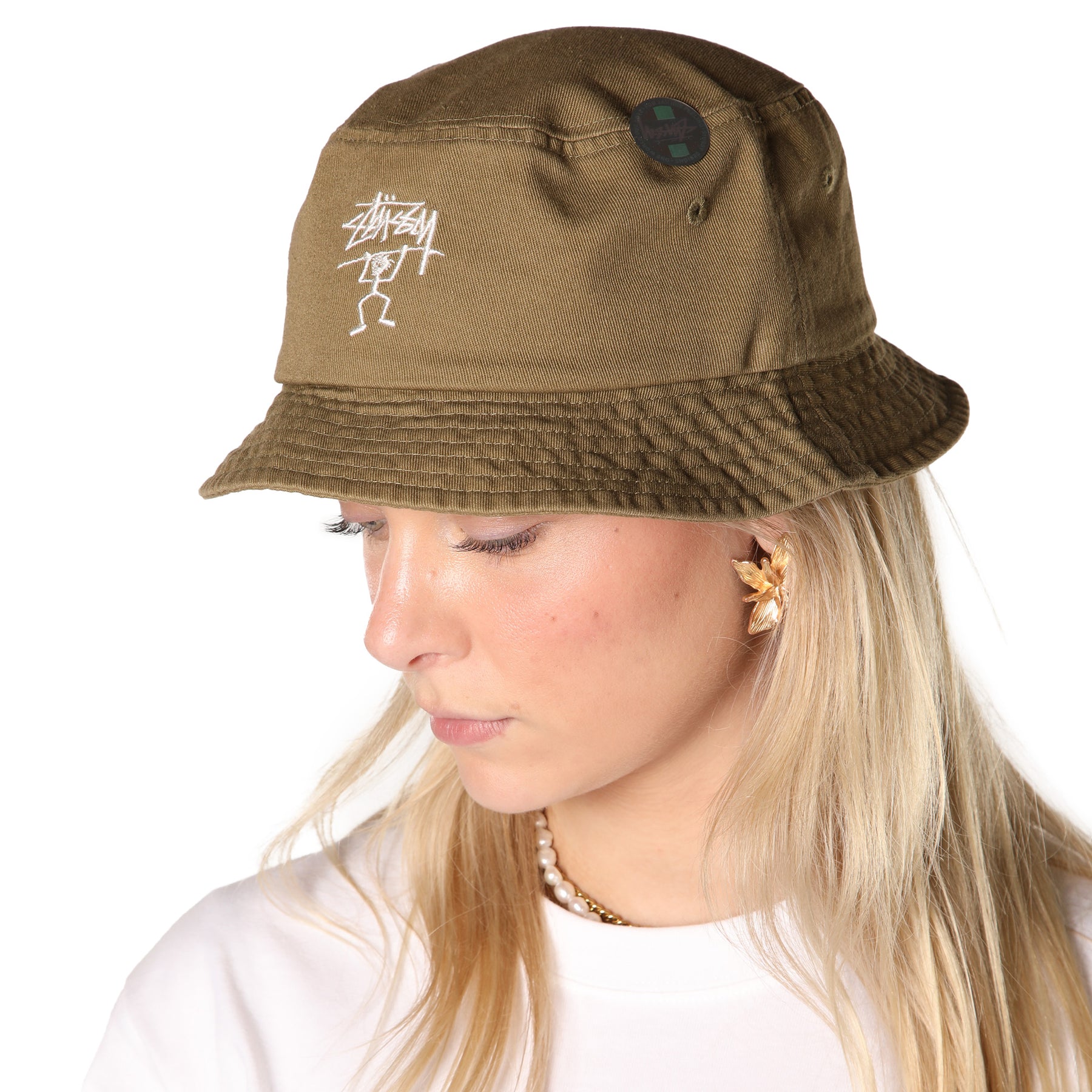 Stussy warrior bucket hat on sale