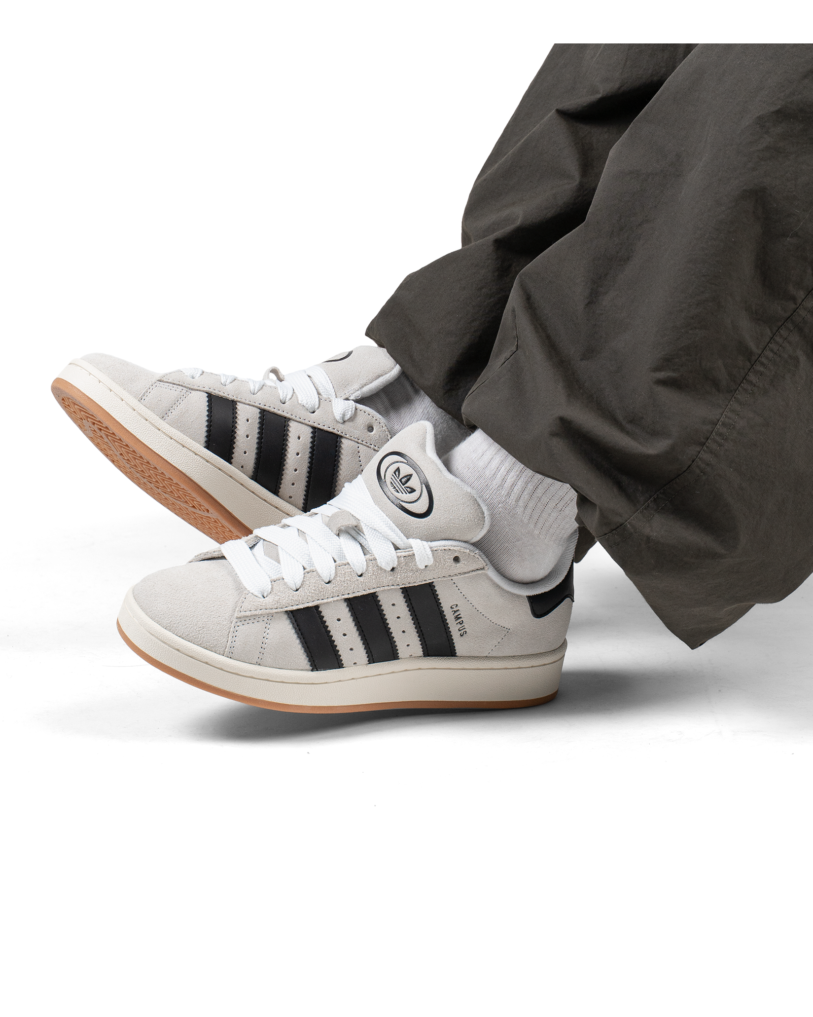 Adidas Campus 00s Crystal White Core Black