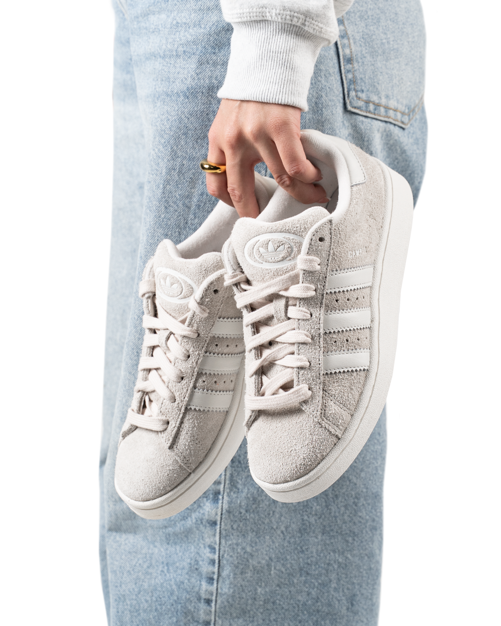 Adidas Campus 00s Light Grey White