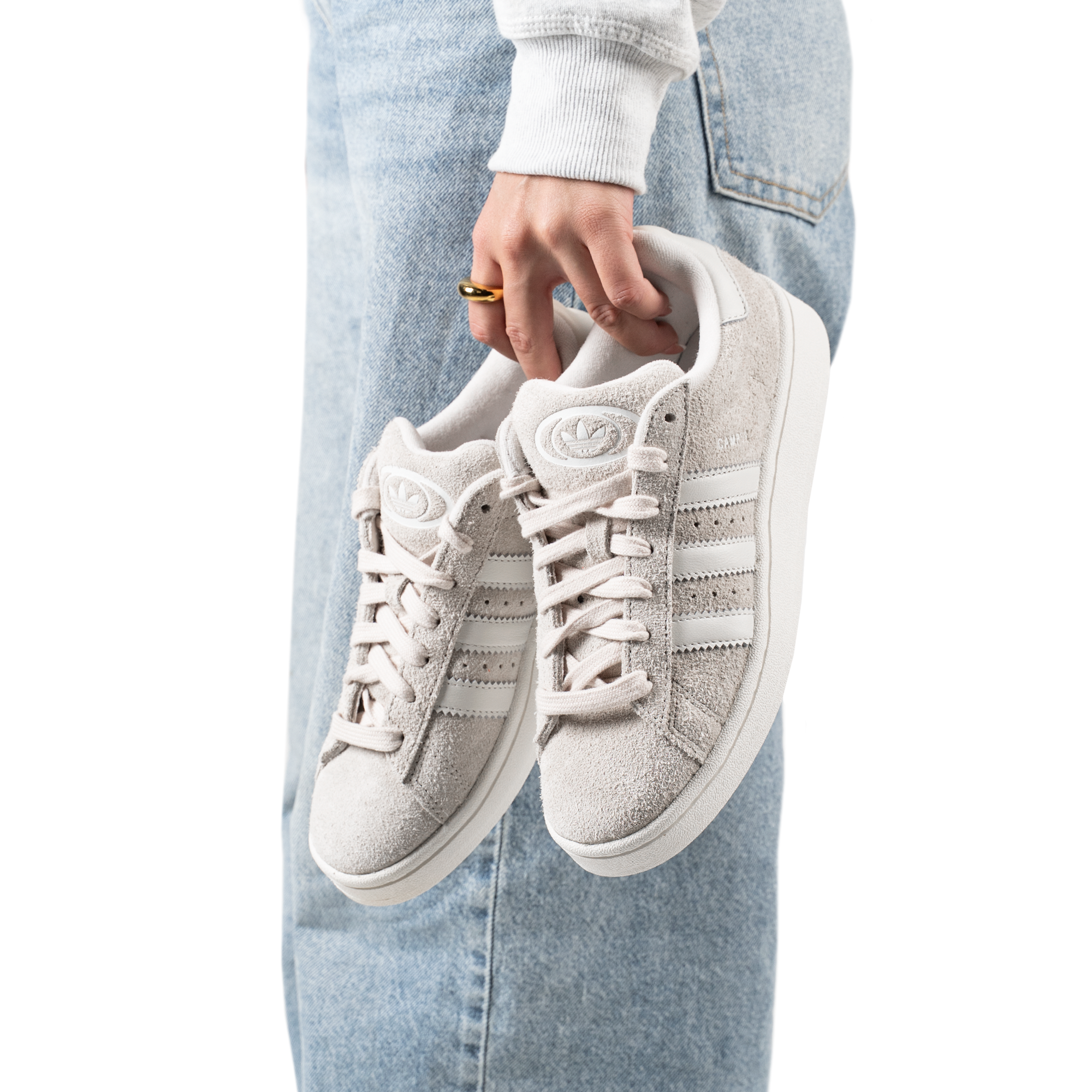 Adidas Campus 00s Light Grey White