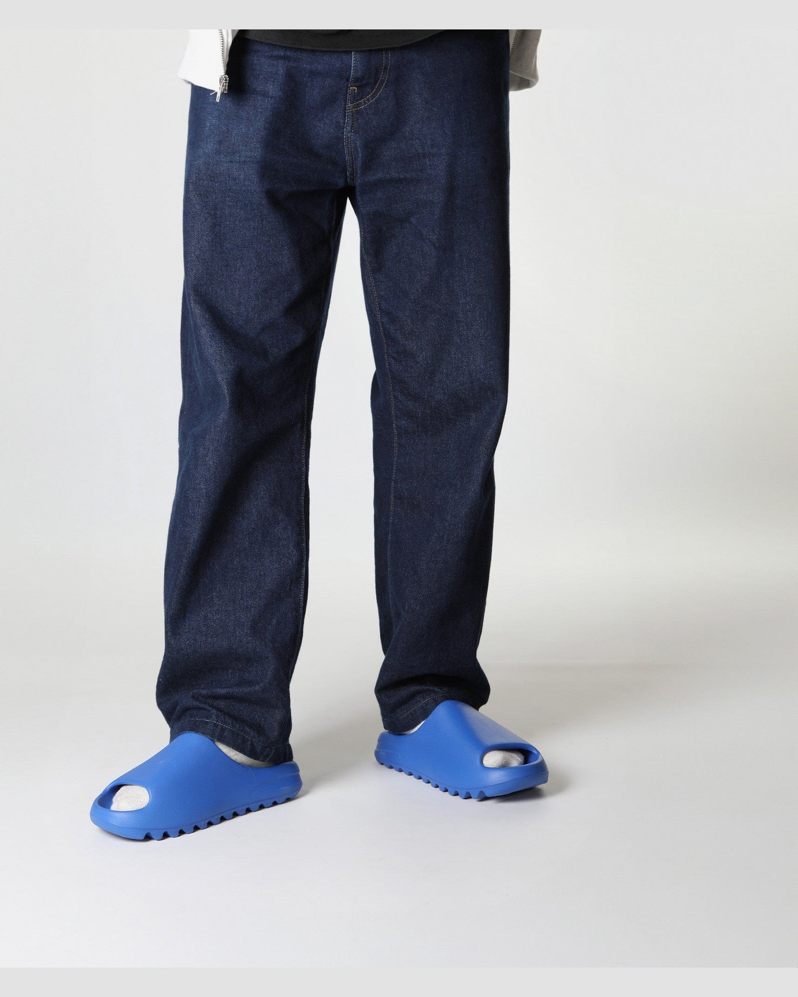 Yeezy slides azure