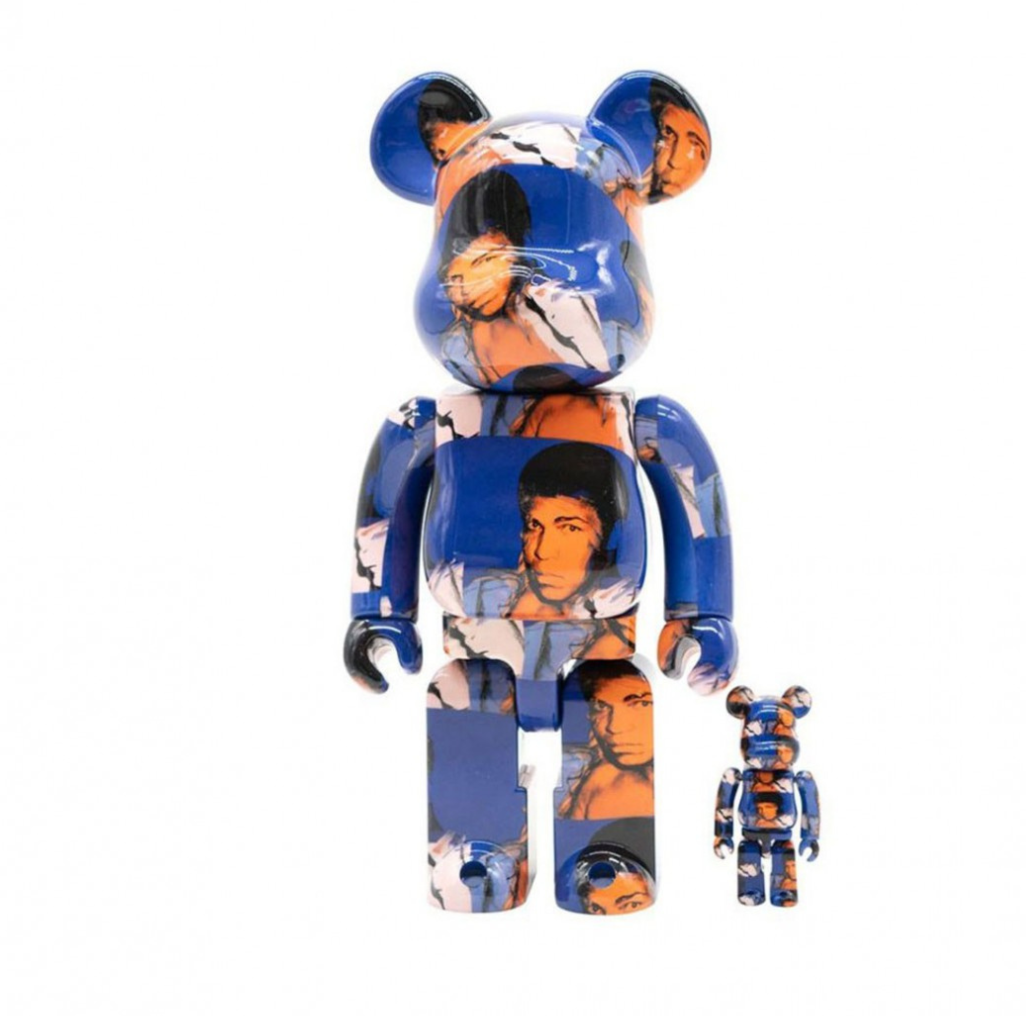 Bearbrick Andy Warhol Muhammad Ali