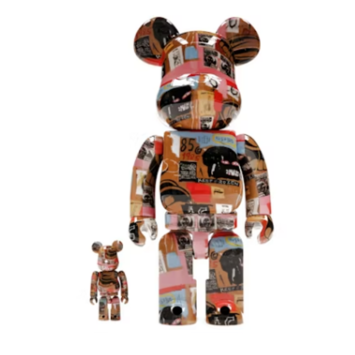 Bearbrick Andy Warhol x JEAN-MICHEL BASQUIAT