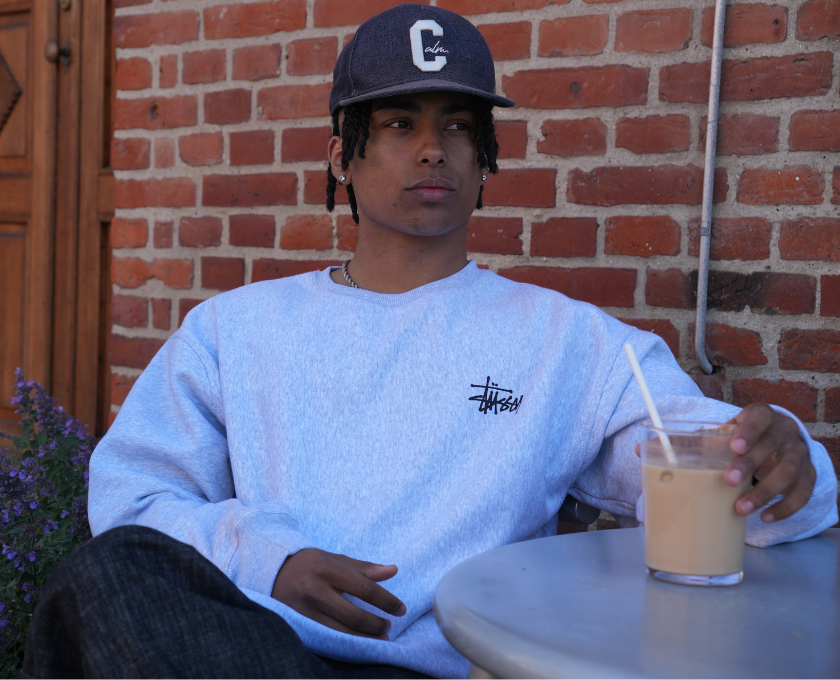 STUSSY-KOLLEKTION-MED-MODEL