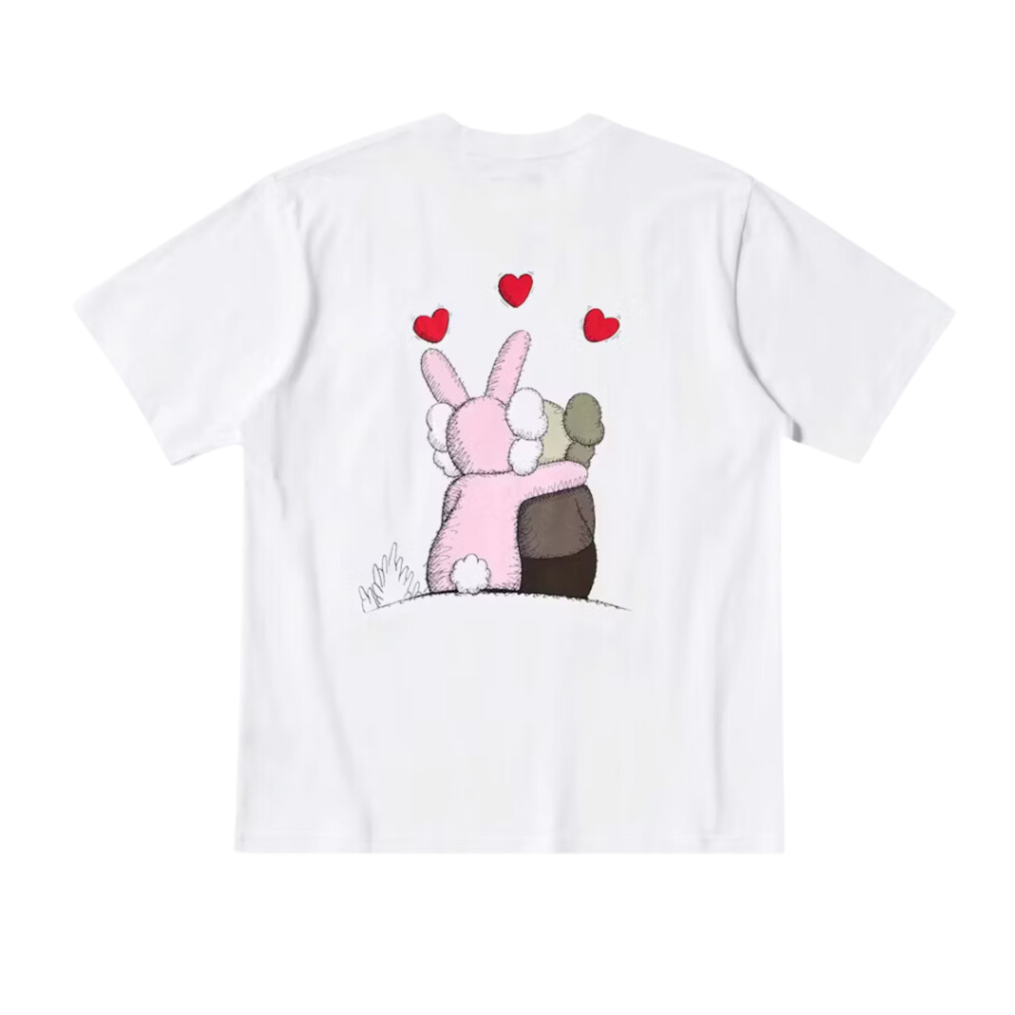 KAWS x Uniqlo Warhol UT Graphic T-shirt "White"