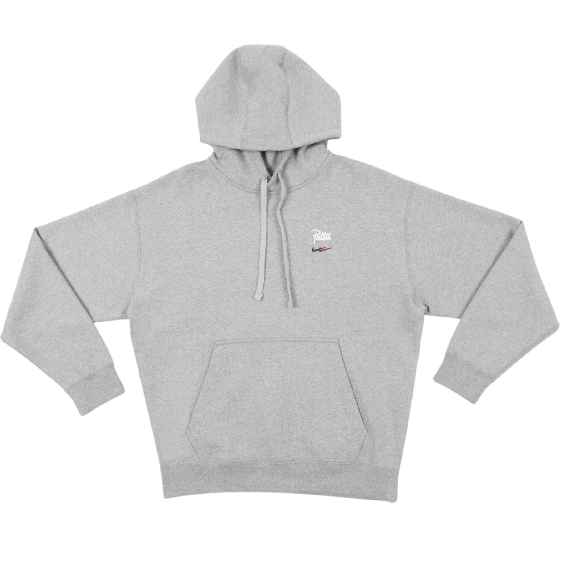 FCB X Patta Hoodie grey front