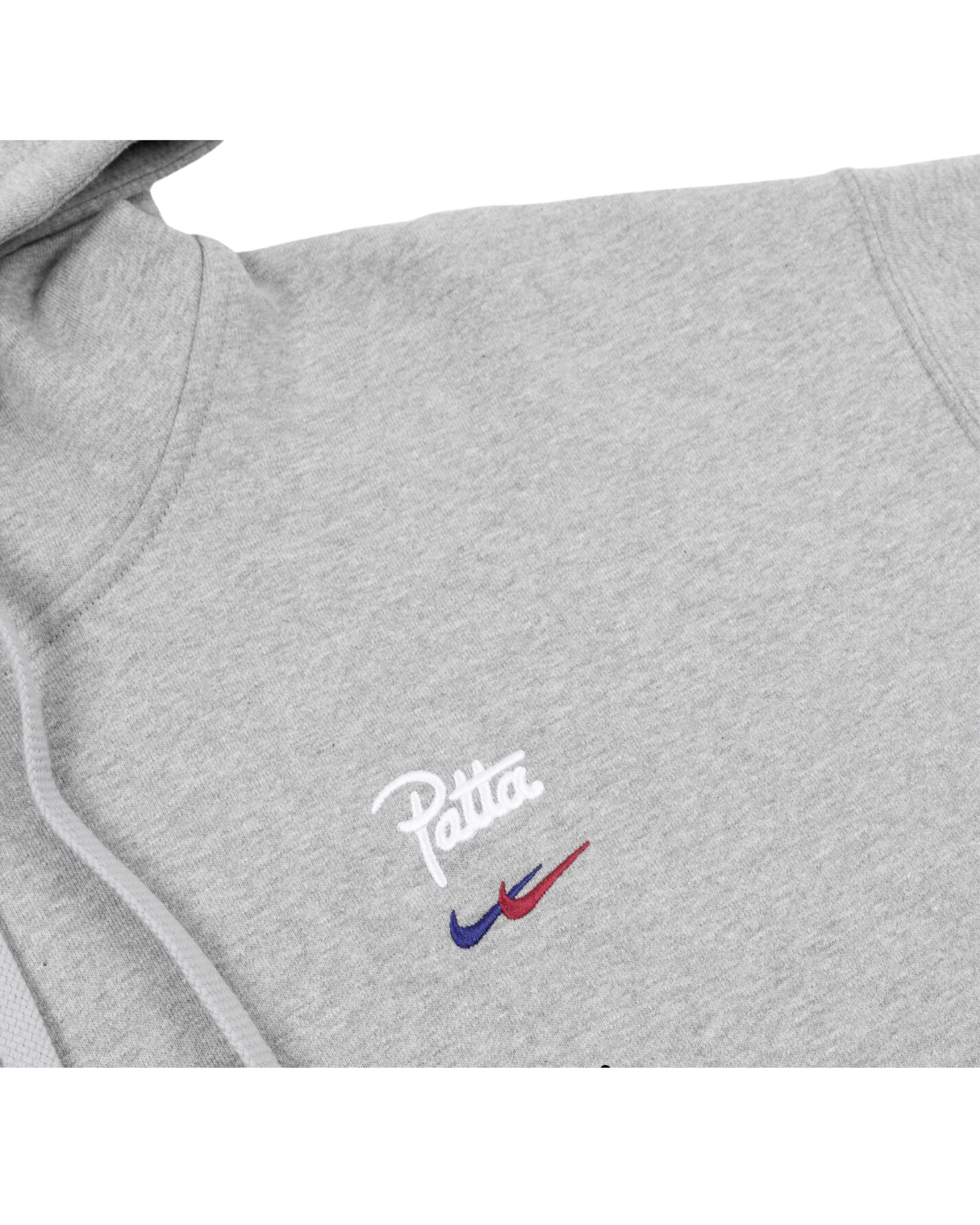FCB X Patta Hoodie grey logo