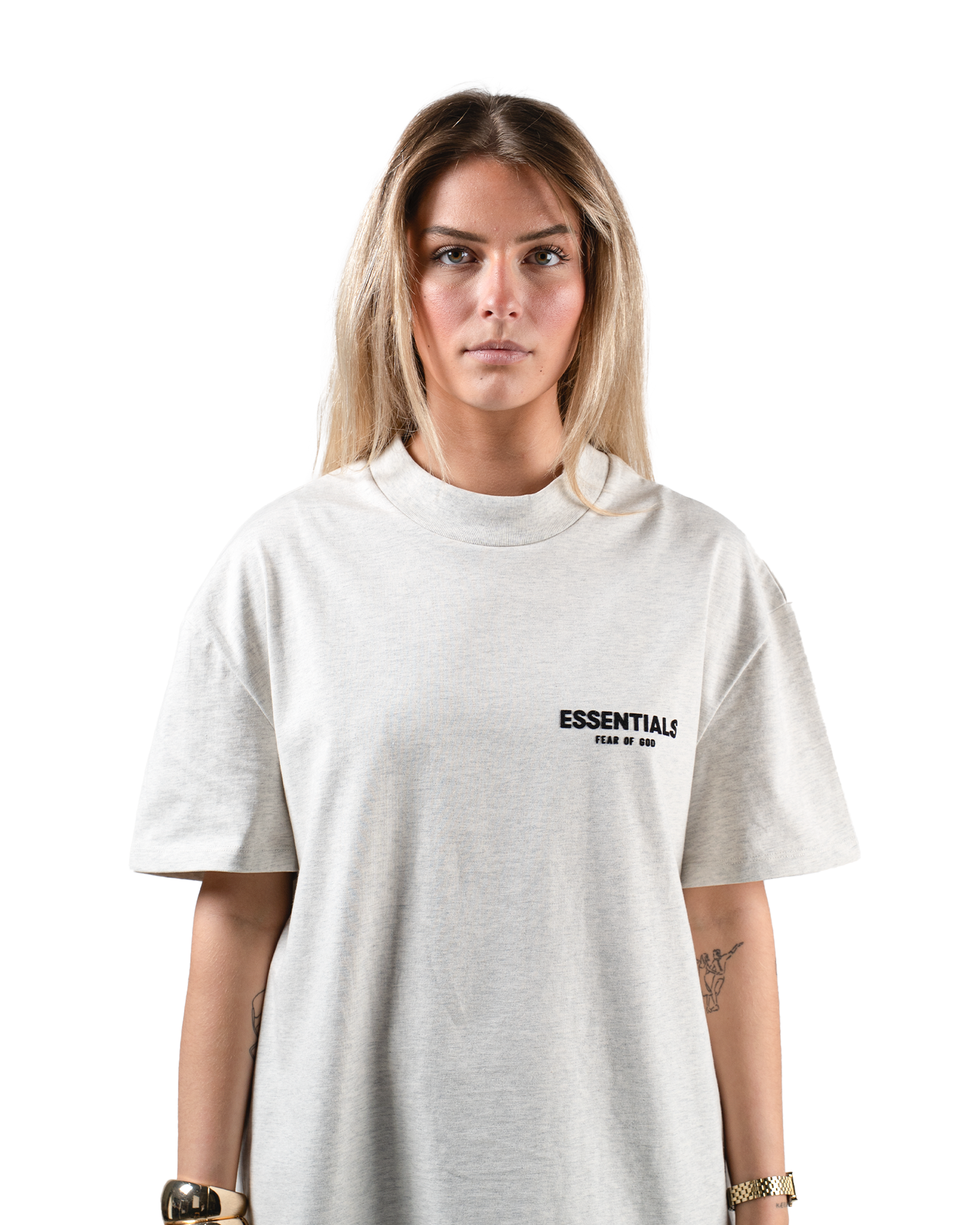 Fear of god t-shirt grey