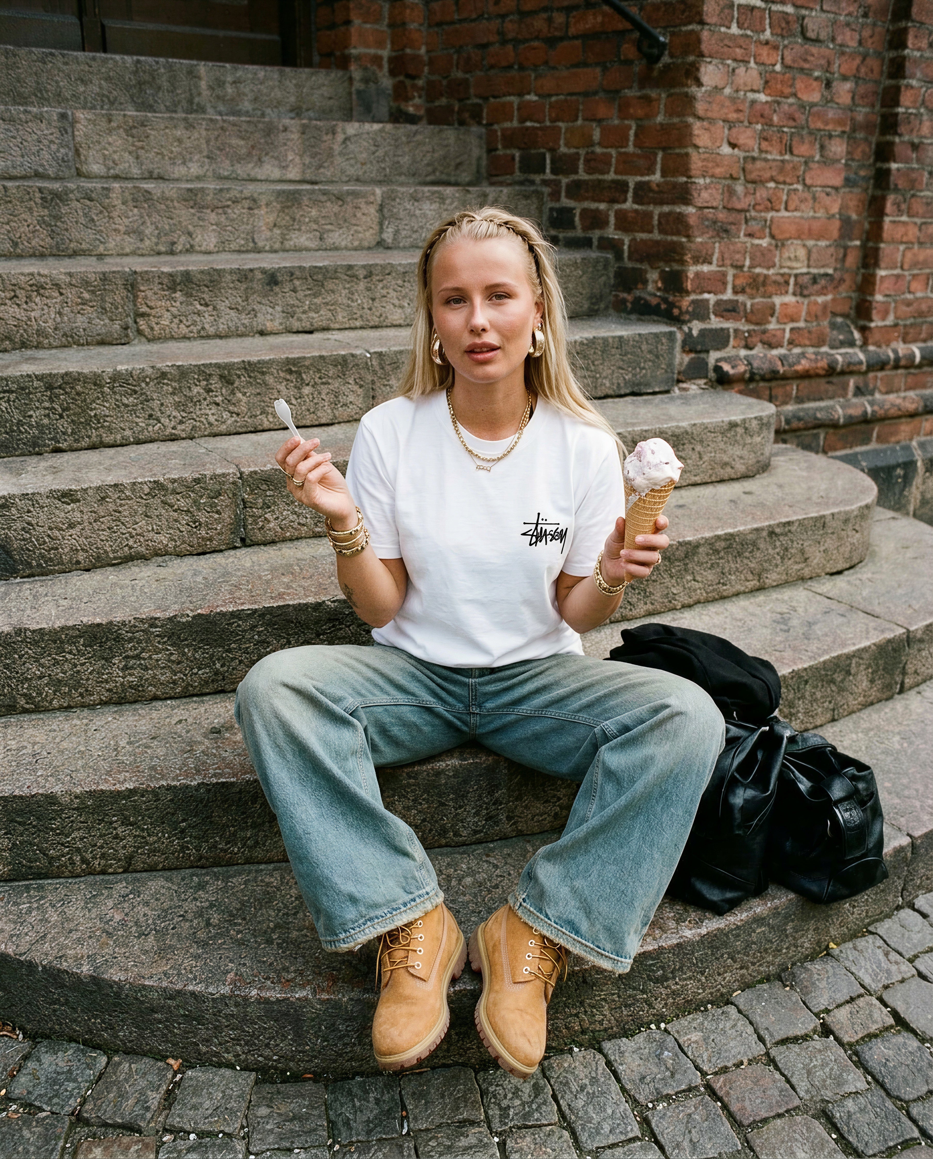 Stussy Basic Tee White