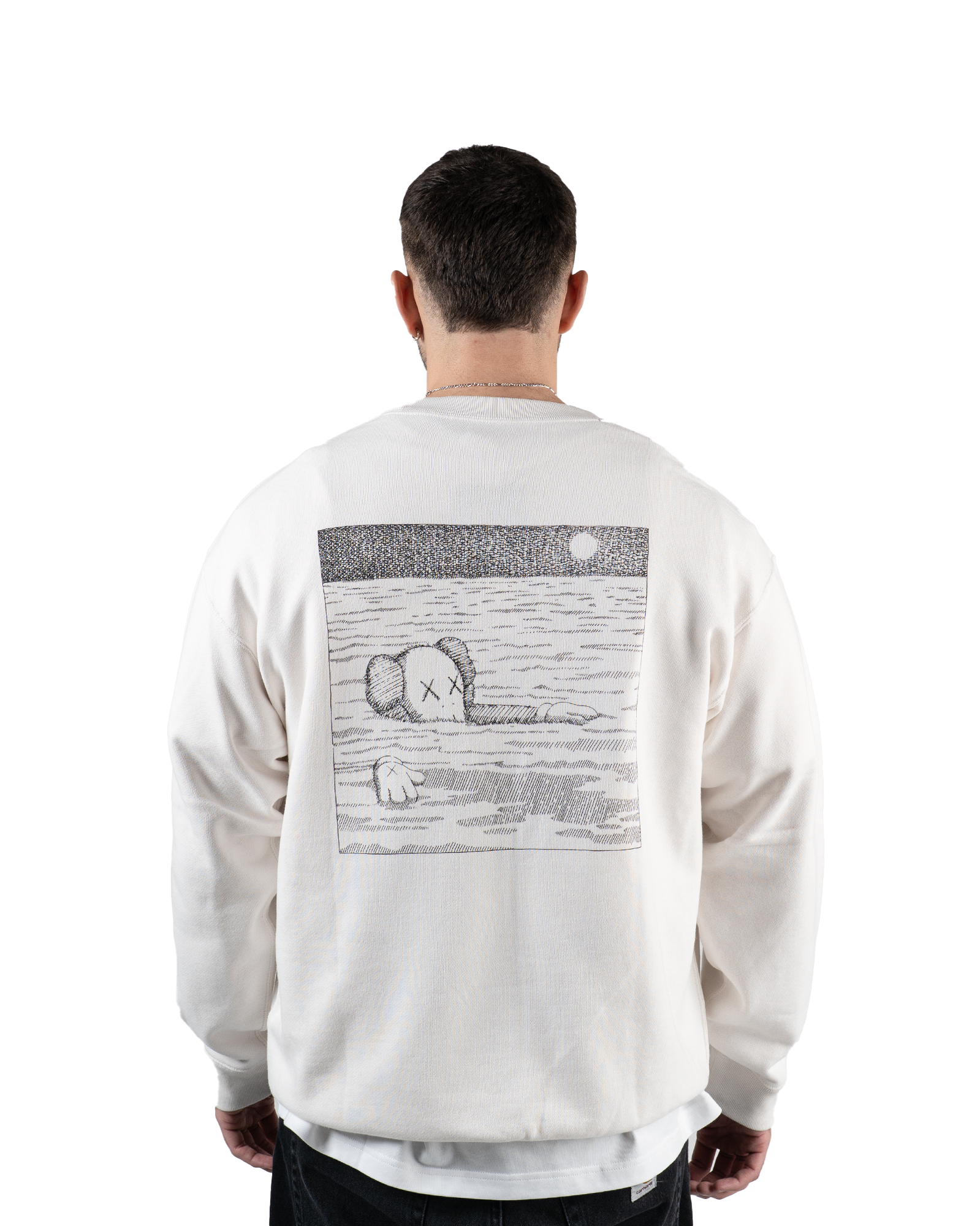 KAWS x Uniqlo Long sleeve Sweatshirt Off White