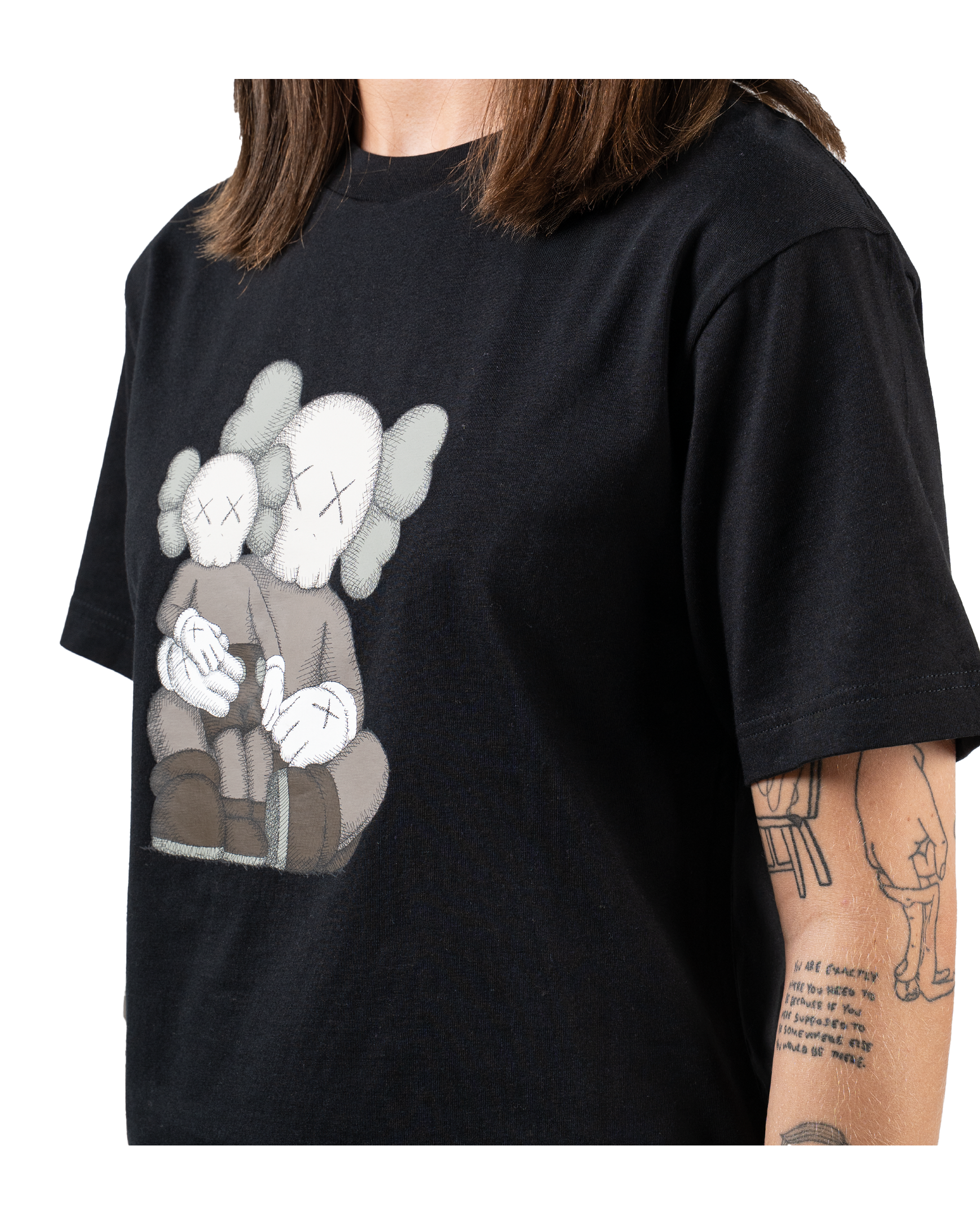 KAWS x Uniqlo UT Short Sleeve Graphic T-shirt Black