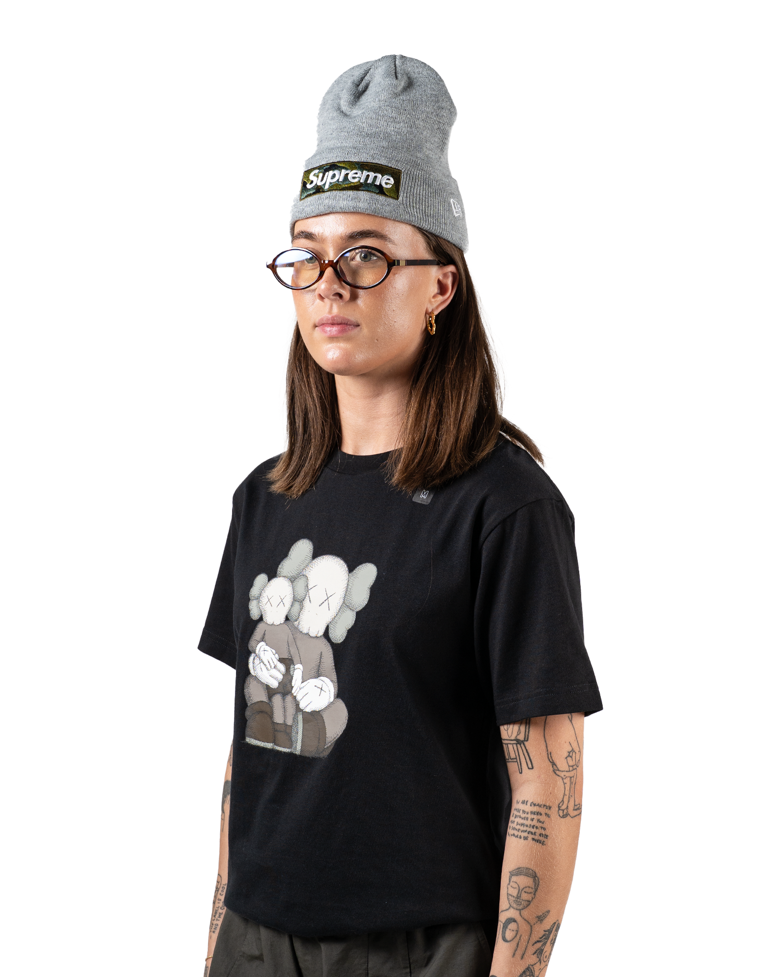 KAWS x Uniqlo UT Short Sleeve Graphic T-shirt Black