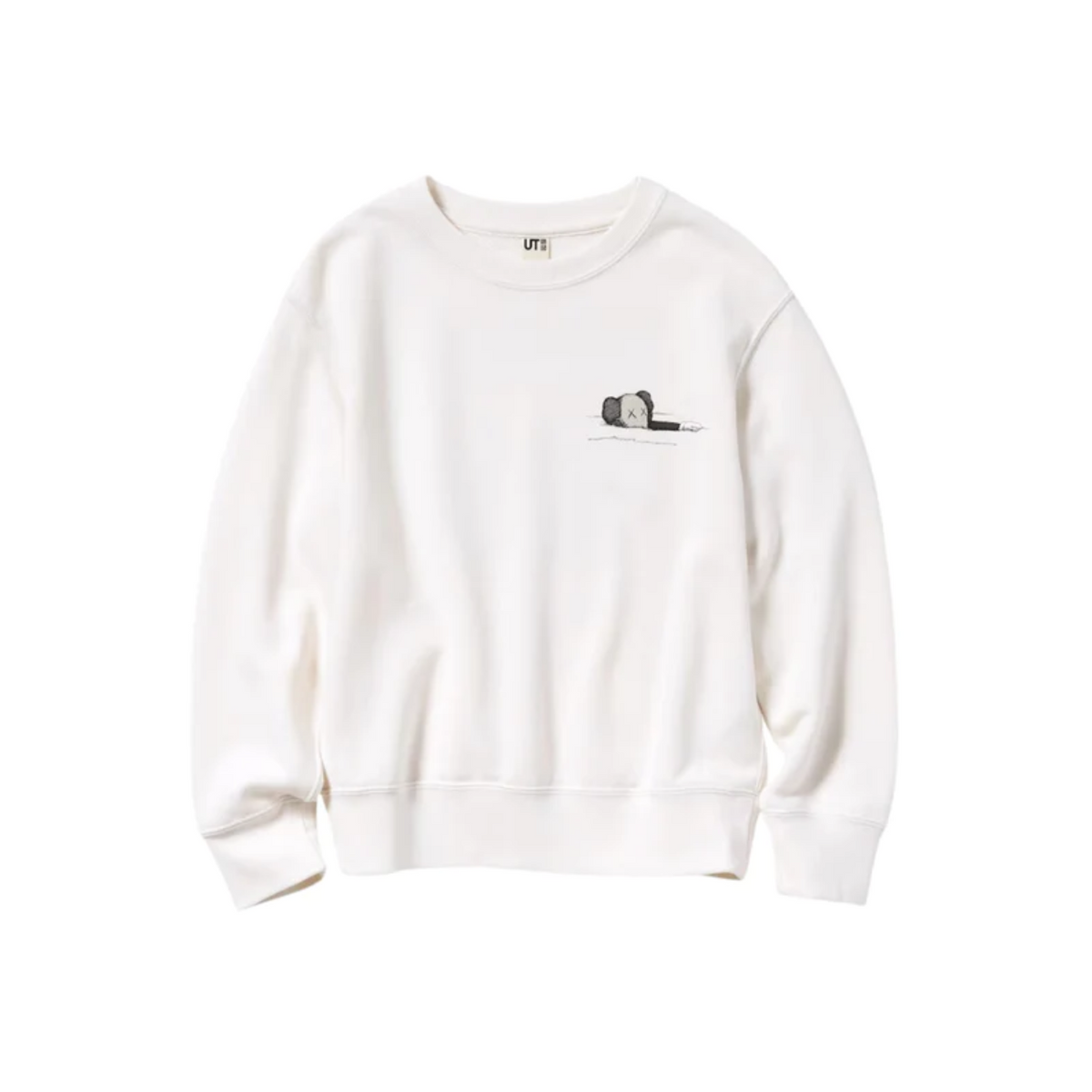KAWS x Uniqlo Longsleeve Sweatshirt "Off White"