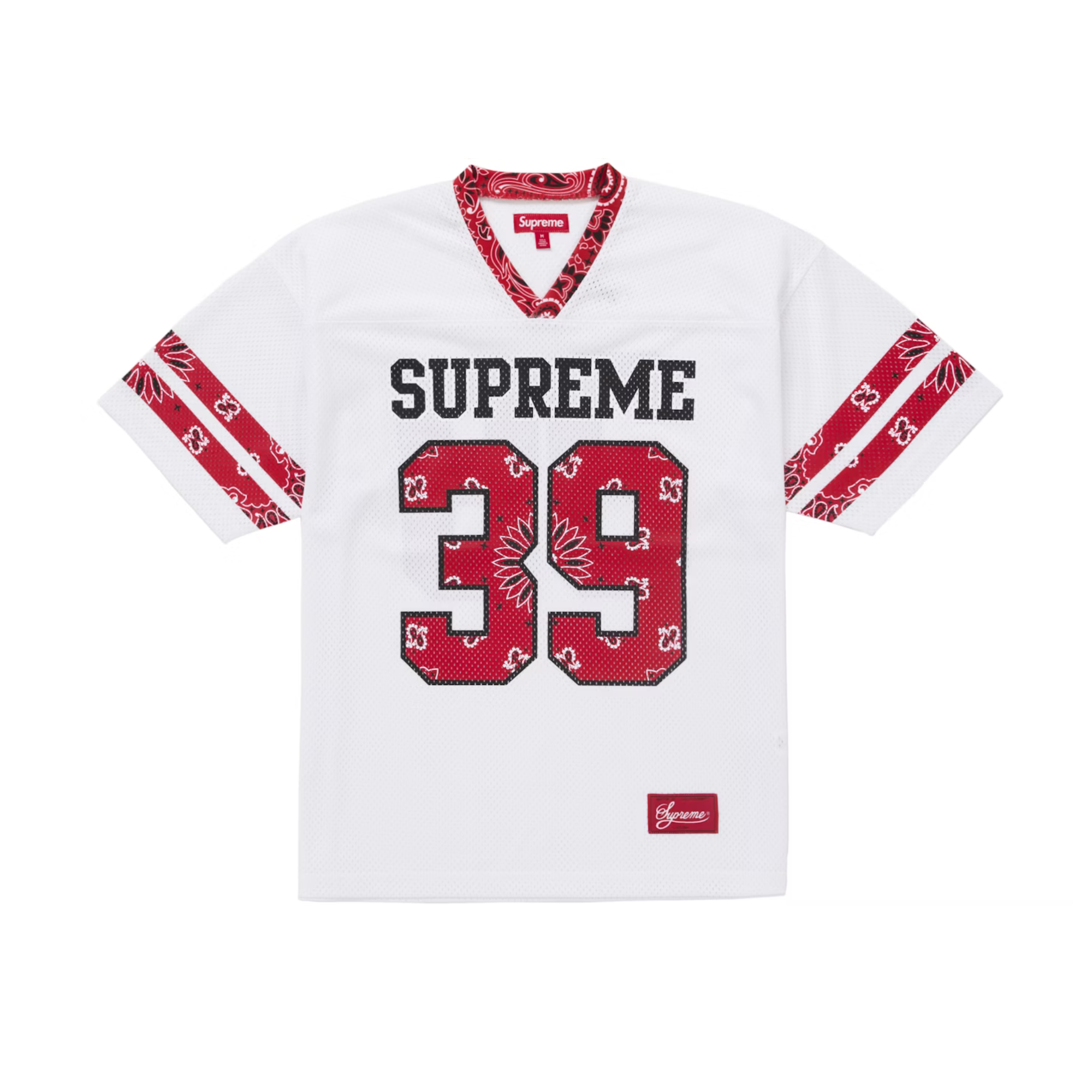 Supreme Bandana Football Jersey White