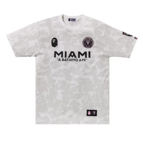 Bape x Inter Miami CF Camo Tee "White"