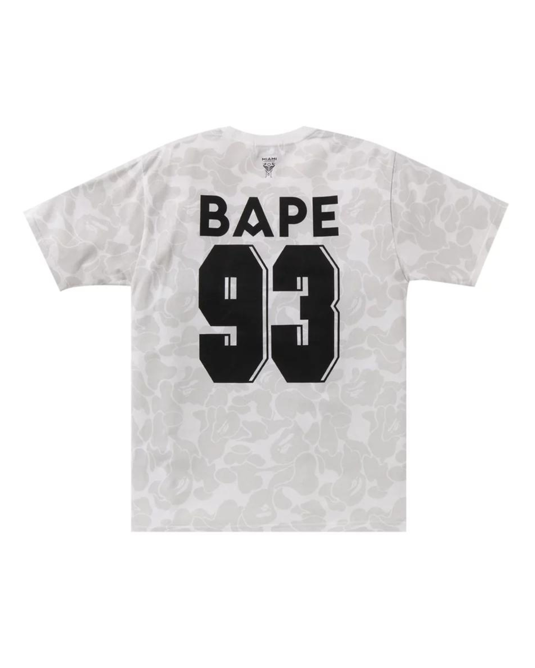 Bape x Inter Miami CF Camo Tee "White"