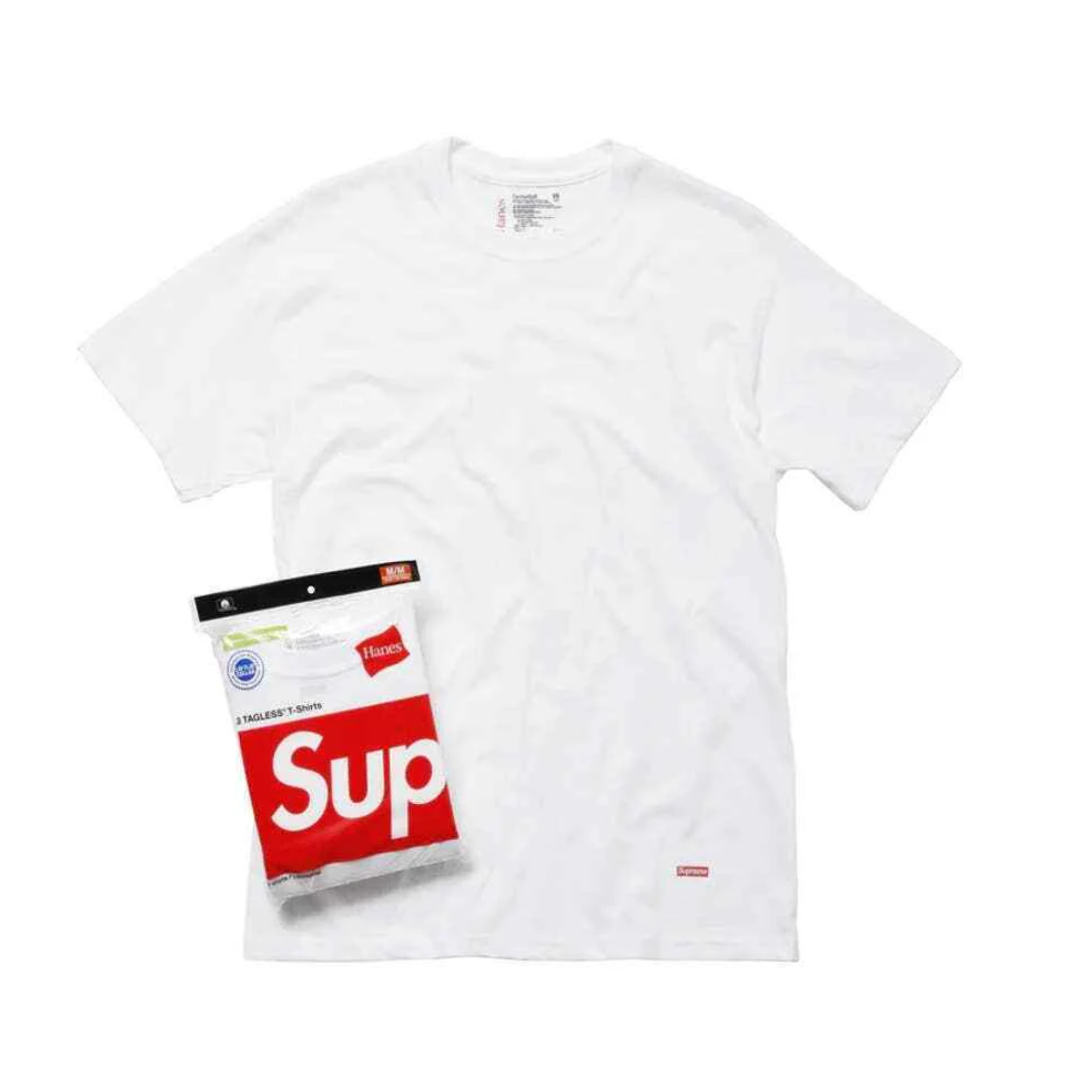 Supreme tagless t-shirt