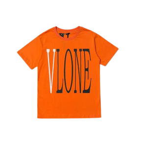 Vlone Staple T-shirt "Orange/White"