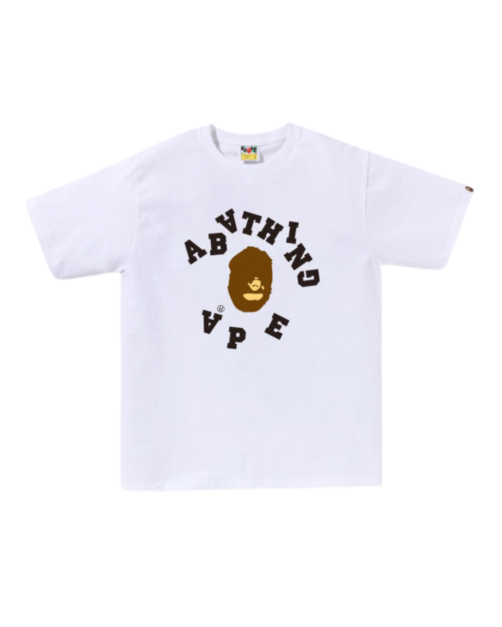 Bape Broken College T-shirt "White"