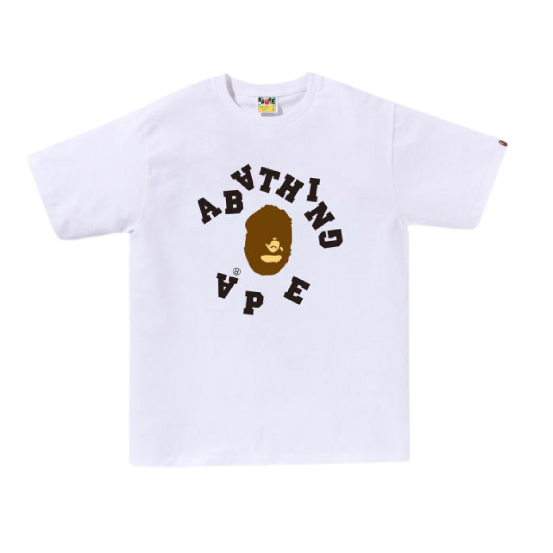 Bape Broken College T-shirt "White"