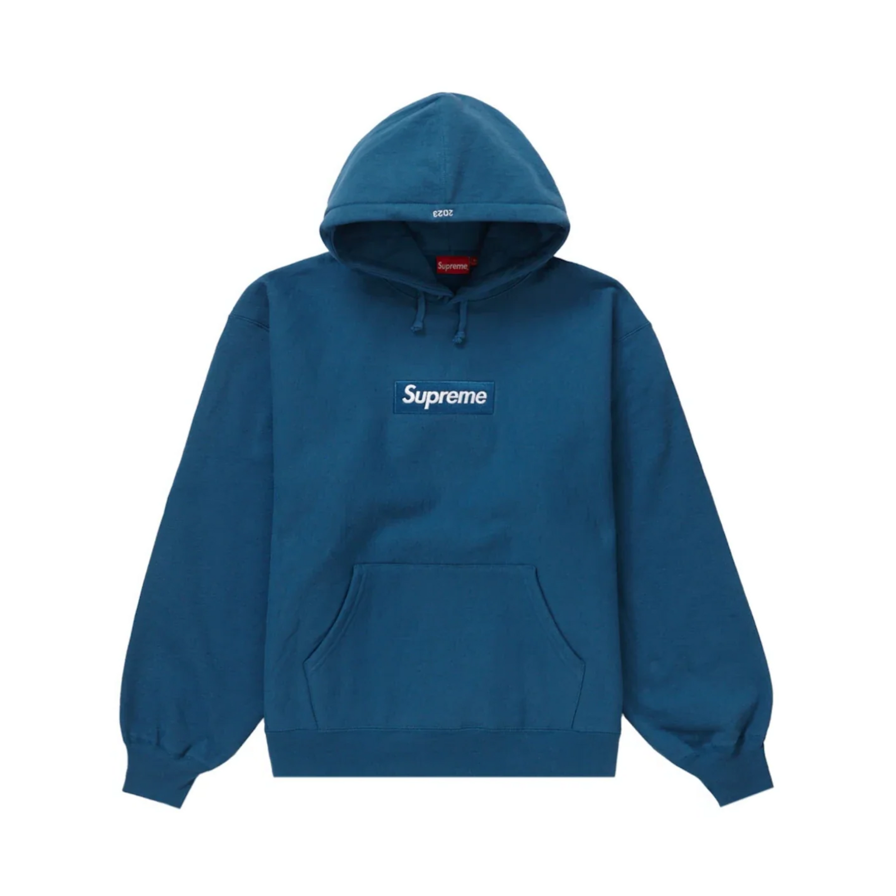 Blue red supreme hoodie clearance