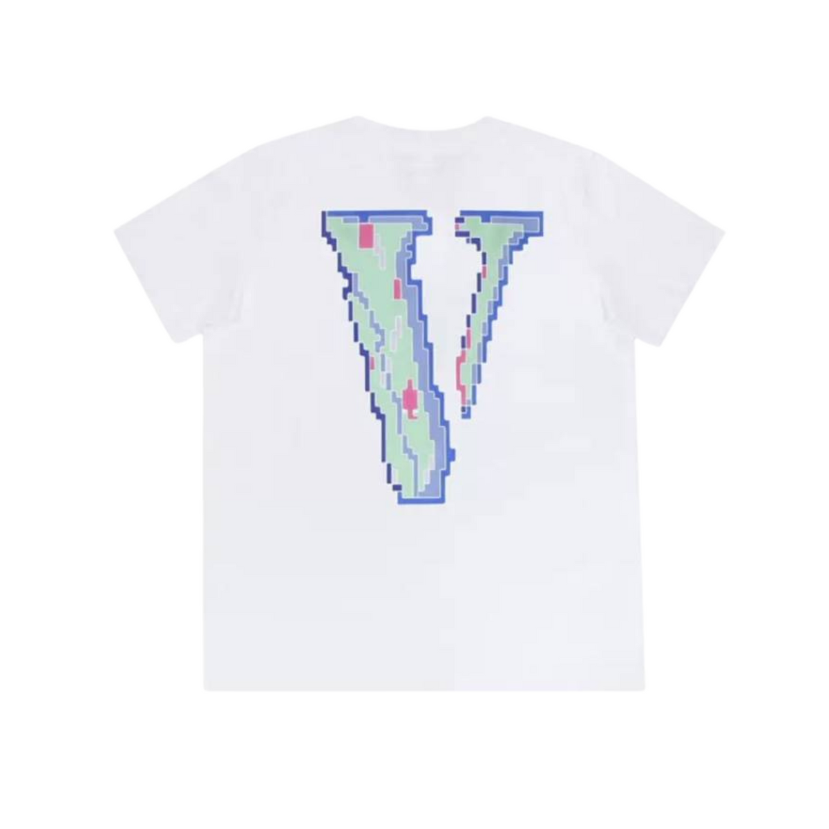 Vlone Friends T-shirt "White/Pixel"