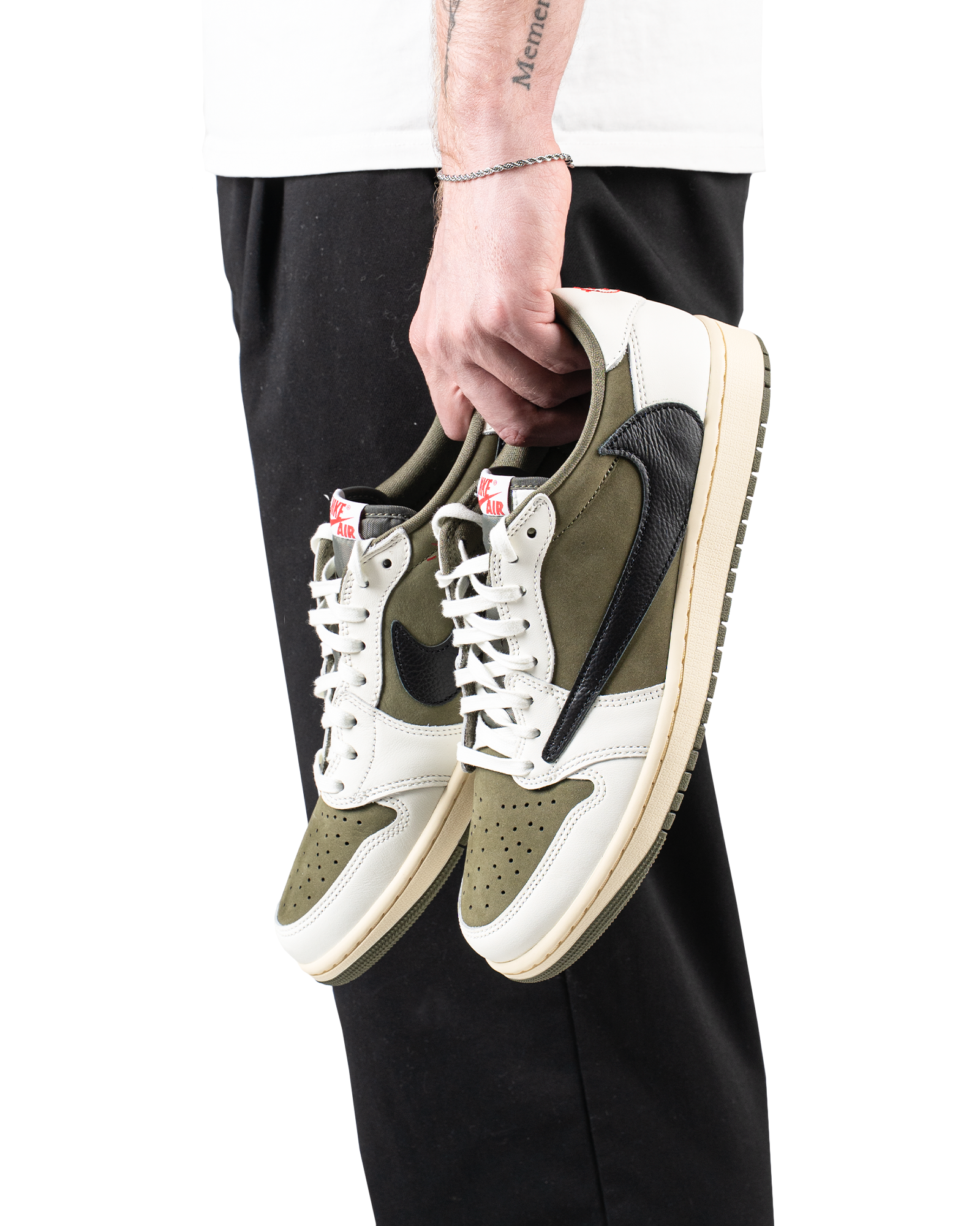 Nike Air Jordan 1 Retro Low OG SP Travis Scott Medium Olive