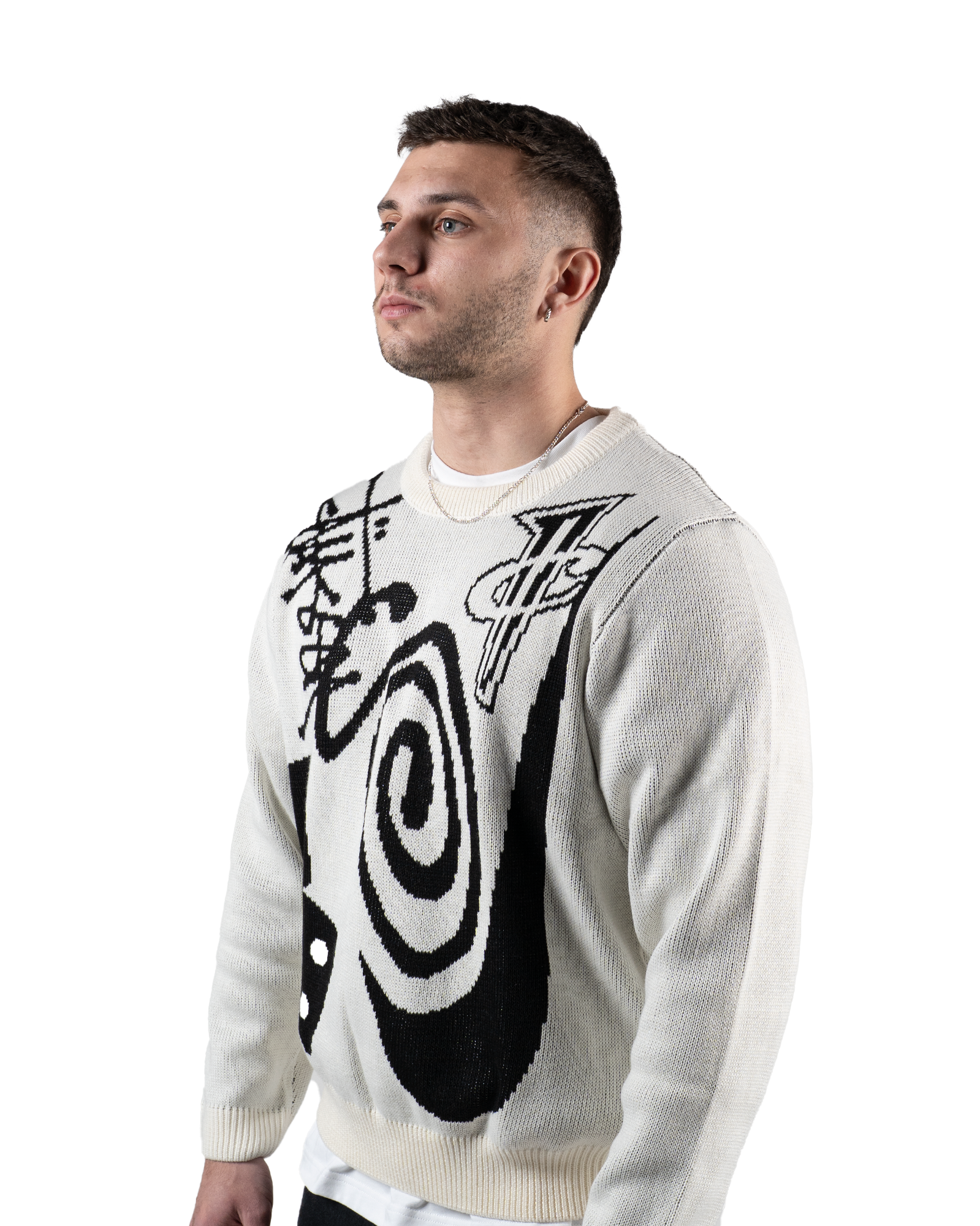 Nike X Stussy Knit Sweater Natural