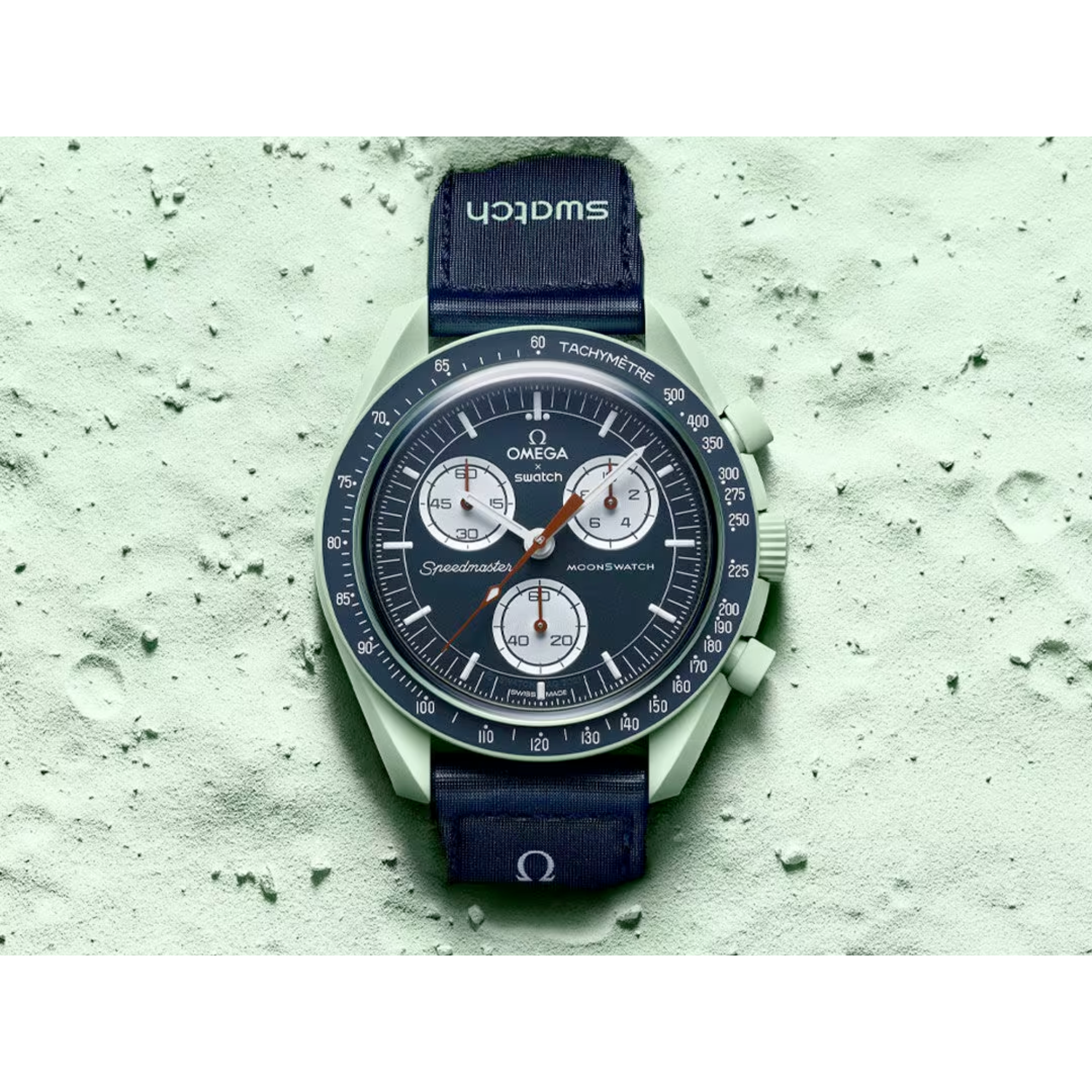Swatch x Omega Bioceramic Moonswatch Mission to Earth