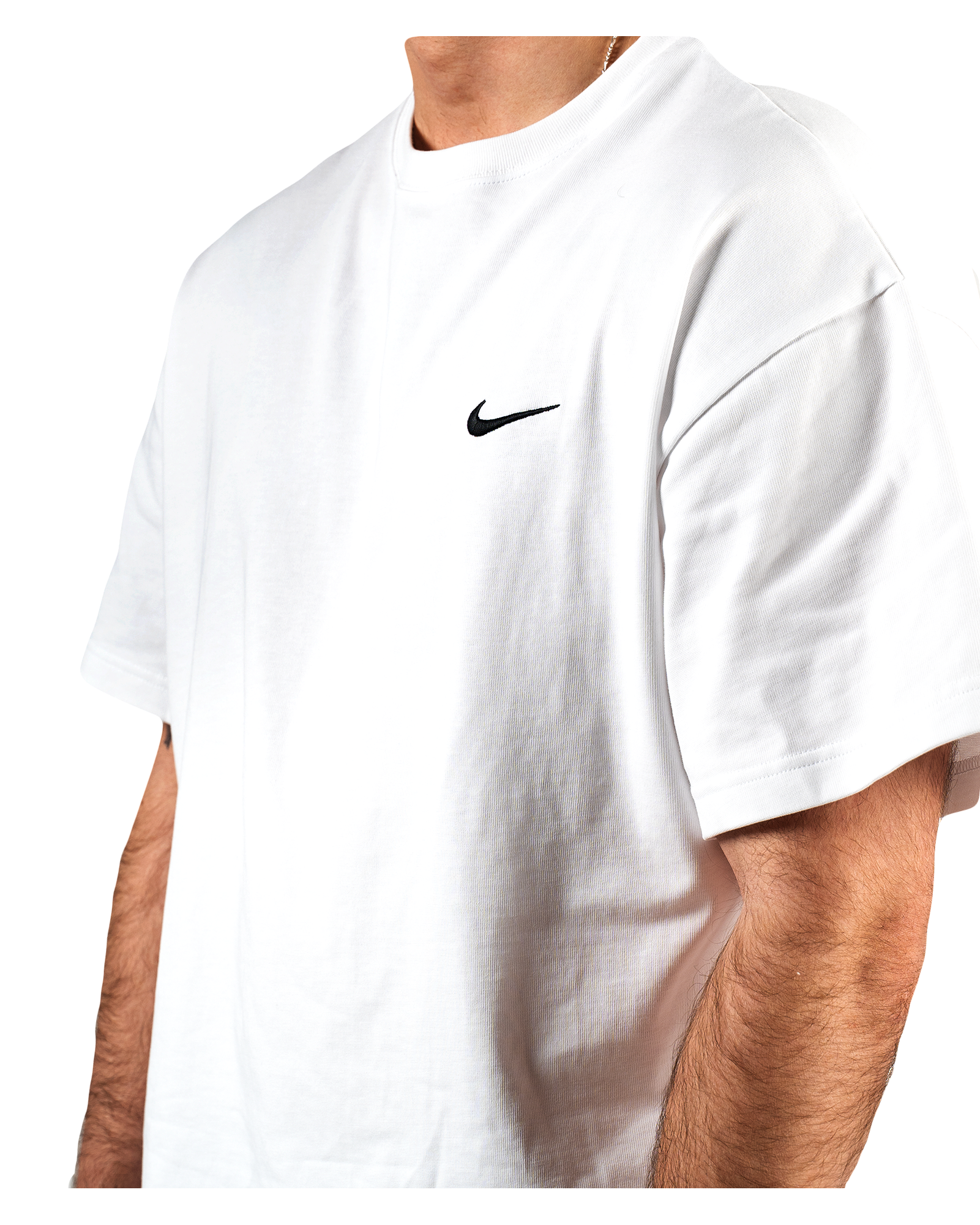 Nike X Stüssy The Wide World Tribe T-Shirt "White" - street-bill.dk