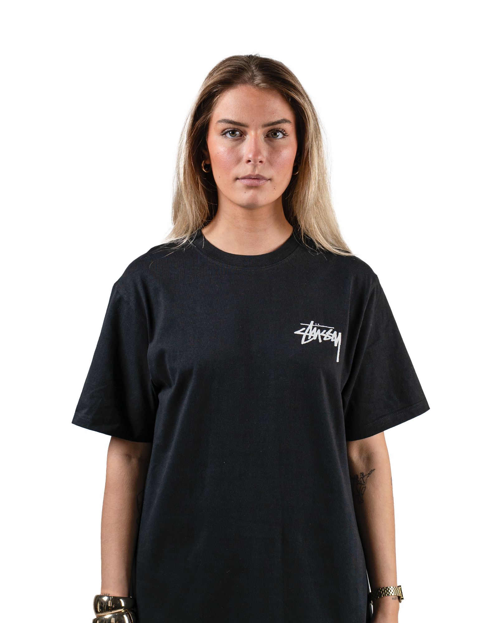 Stüssy Fuzzy Dice Tee "Black"